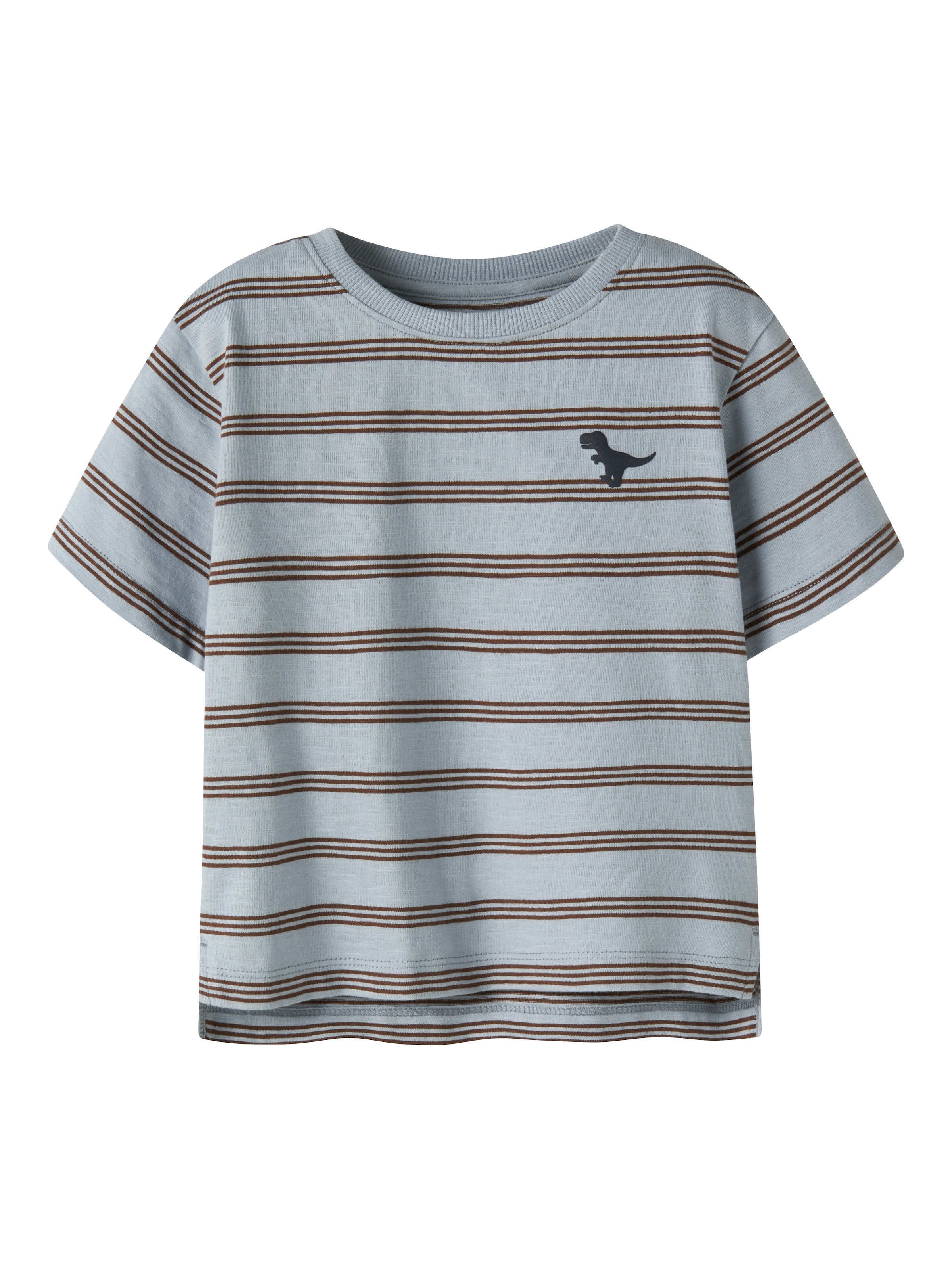 Name It T-shirt »NMMVOBY SS NREG TOP« Baumwolle, regular fit