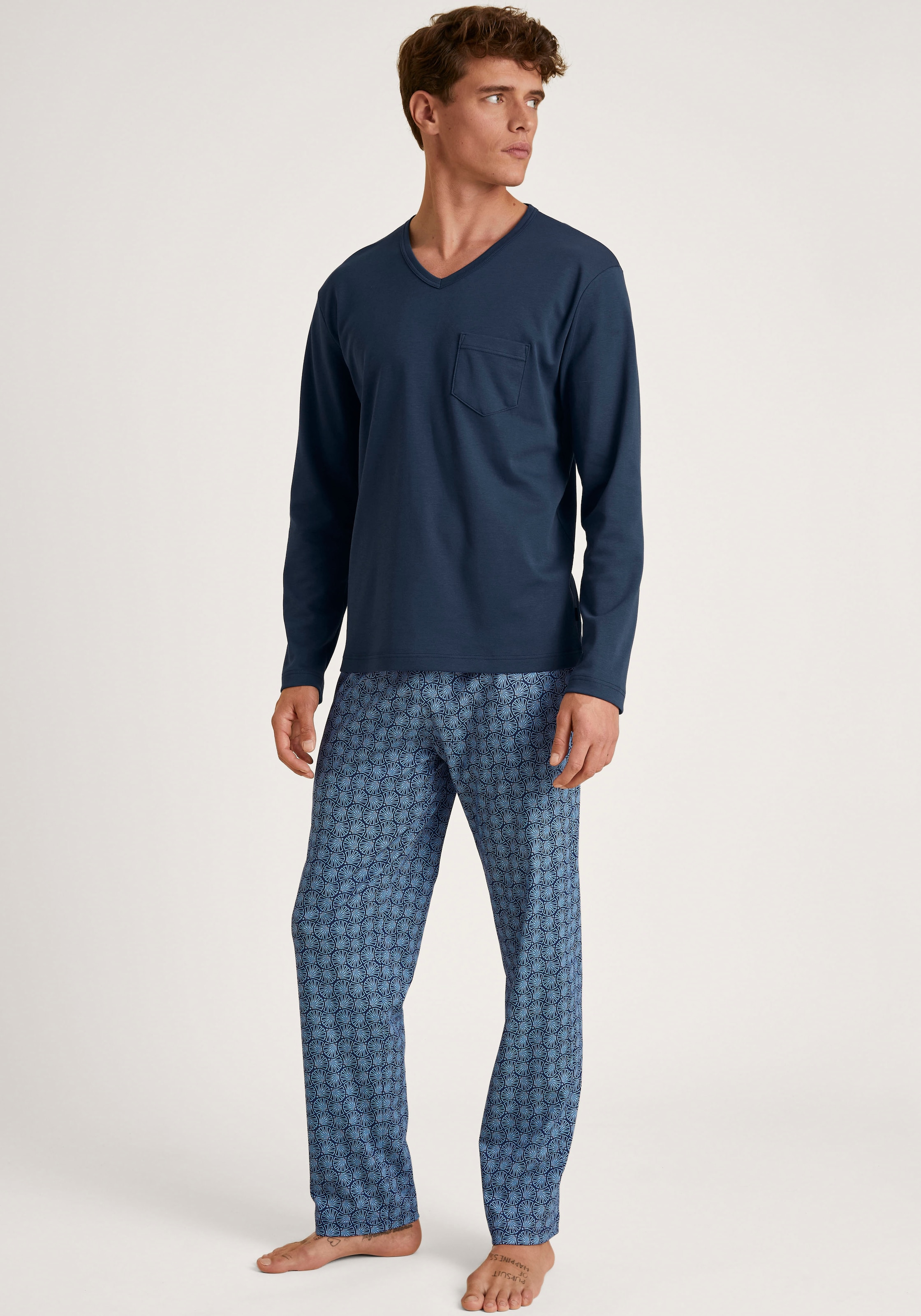 CALIDA Pyjama »Relax Streamline«, (Set, 2 tlg.)