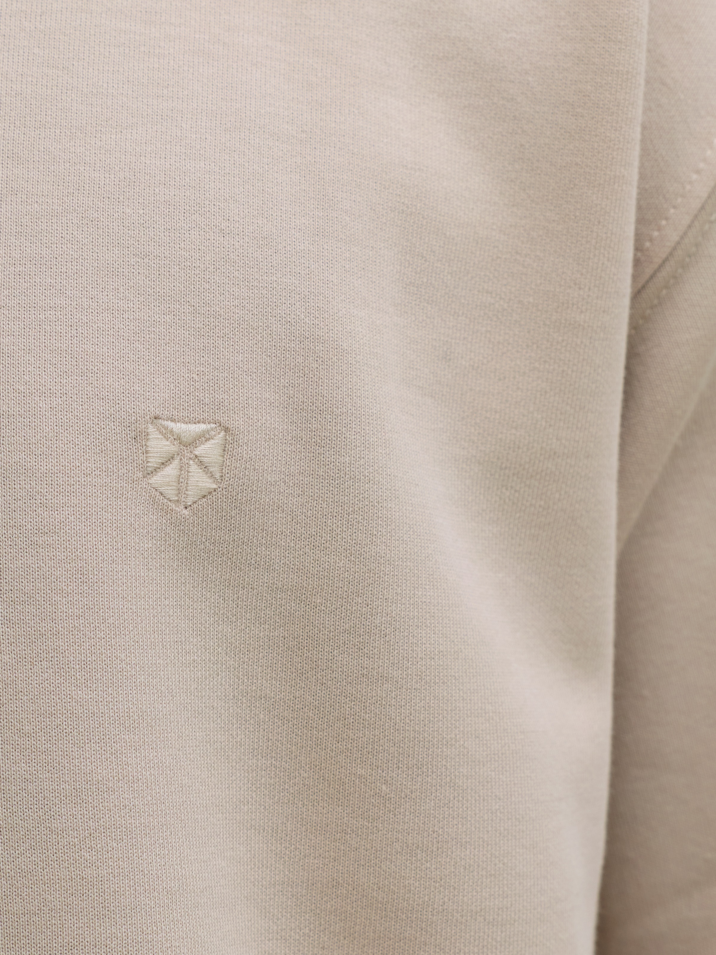 Jack & Jones T-shirt à manches courtes »JPRBLAETHAN SS LOGO TEE SN« mélange de matériaux, coupe régulière