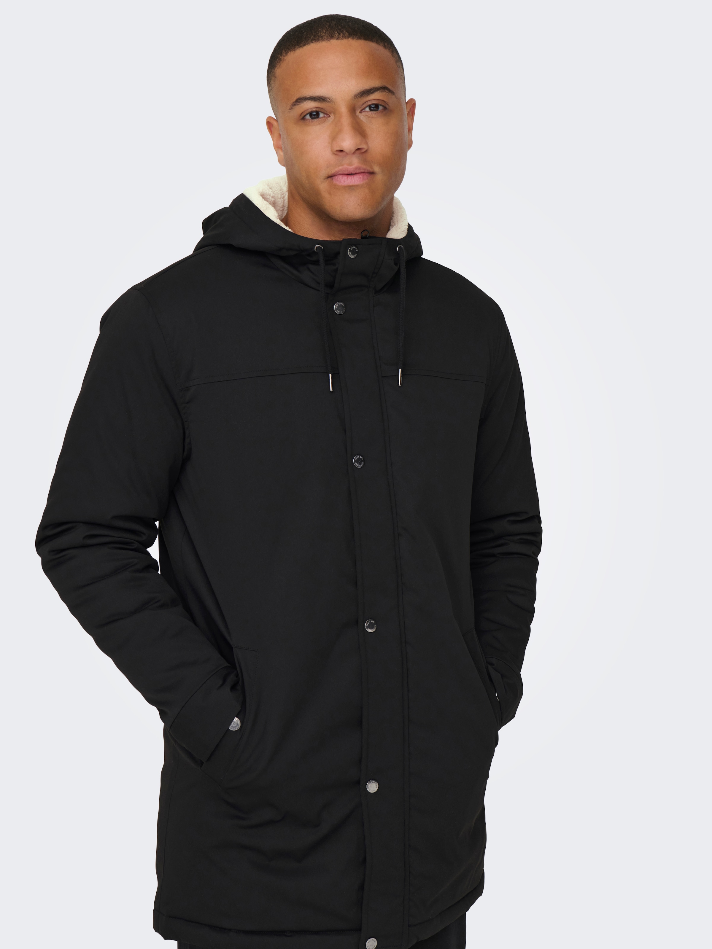 ONLY & SONS Parka »ONSALEXANDER LIFE PARKA OTW VD« mit Kapuze Polyester, regular fit