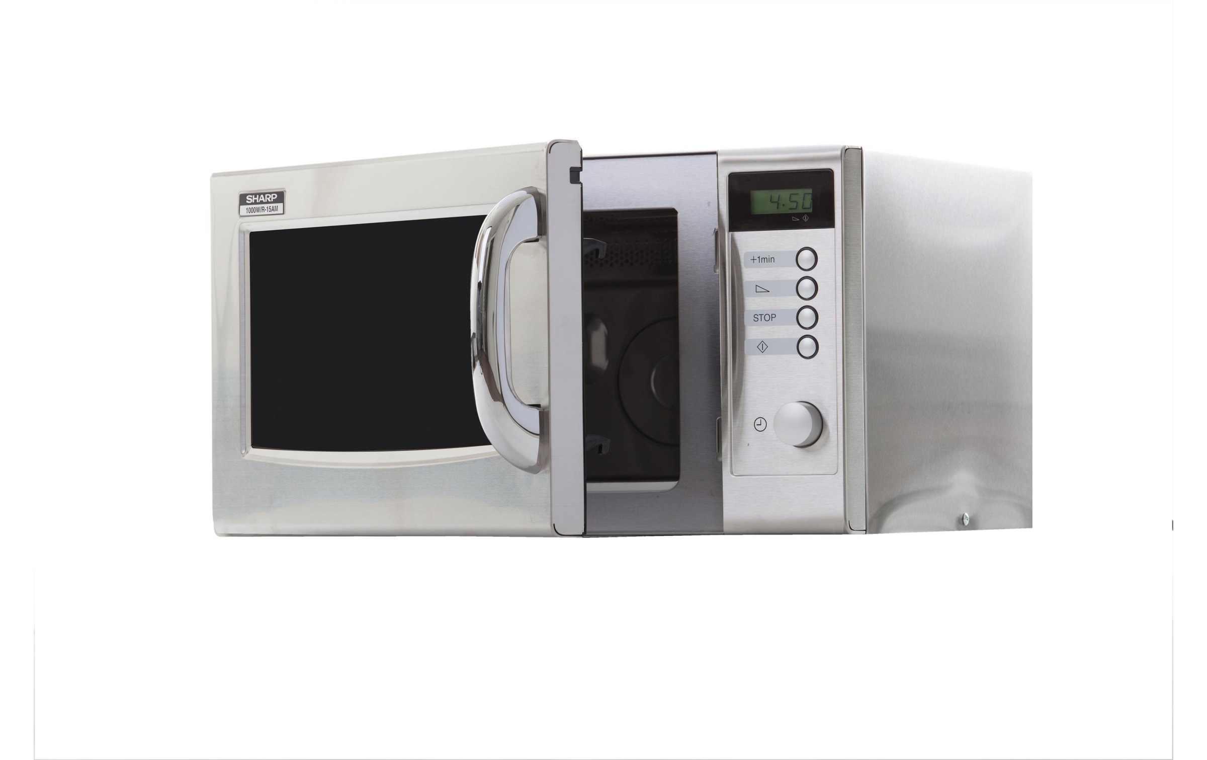 Sharp Mikrowelle »Sharp Gewerbemikrowelle R15AM Silbe«, 1000 W