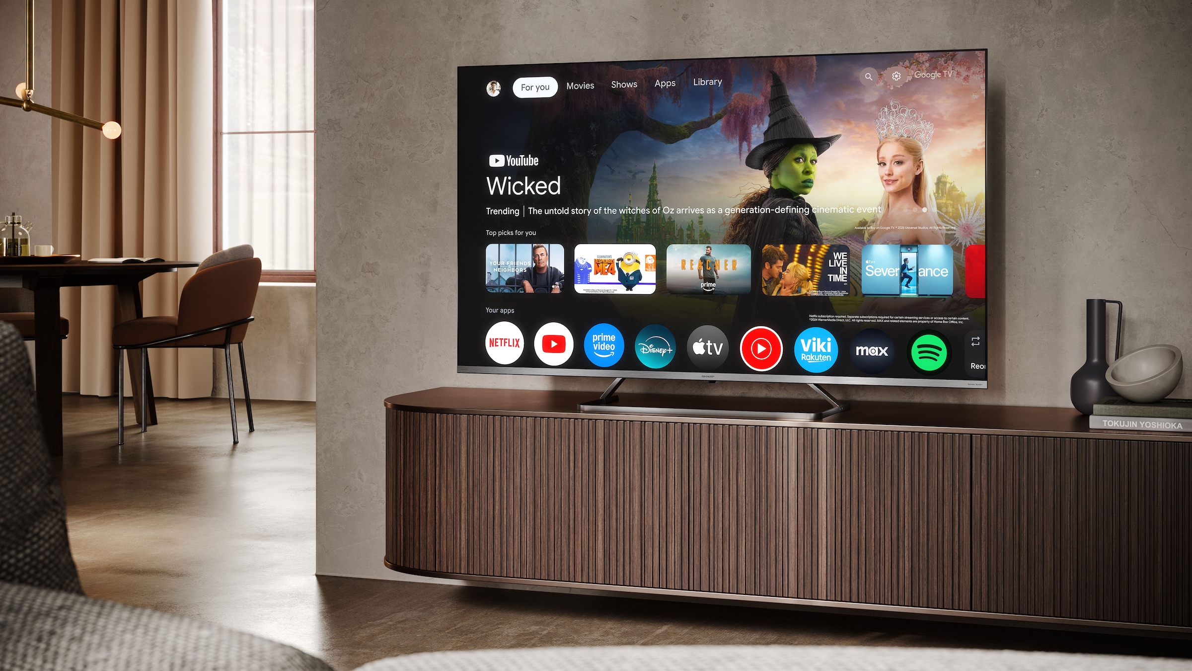 Sharp Mini téléviseur LED QLED »4T-C50JPx« 126 cm/50 ″