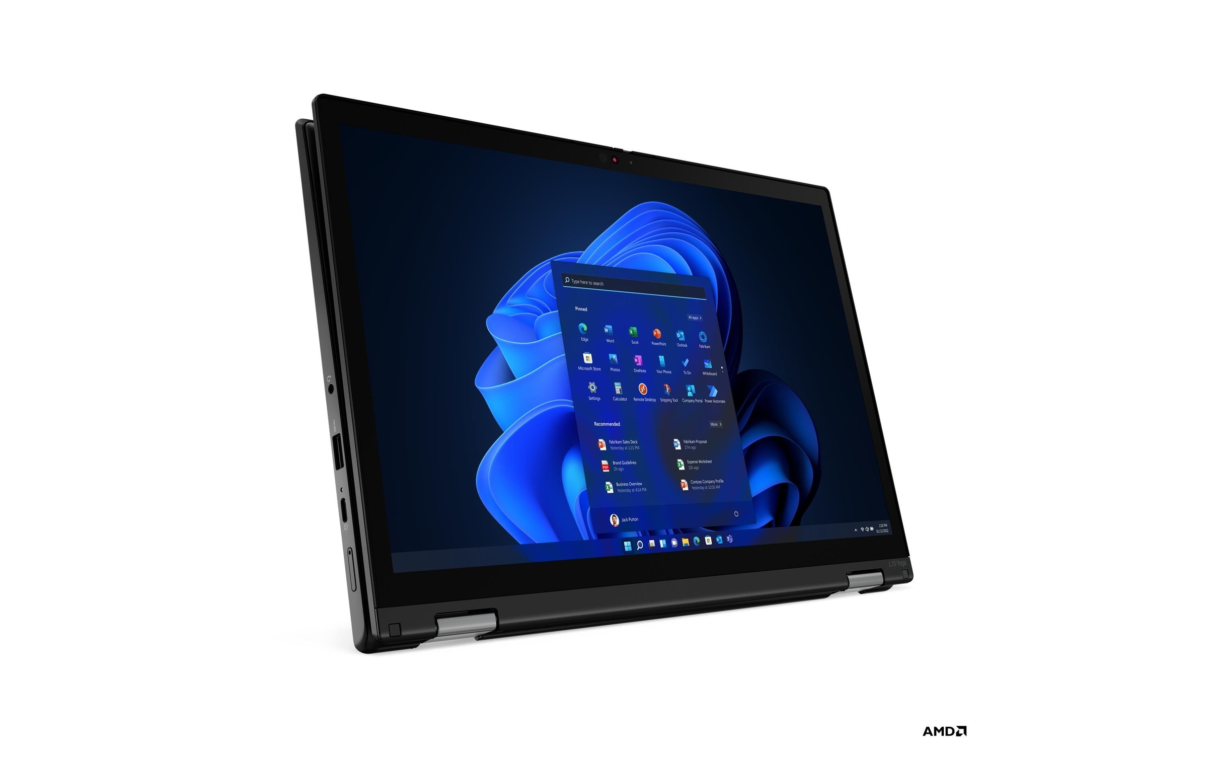Lenovo Convertible Notebook »ThinkPad L13Y G3, R7 5875U, W11-P DG«, 33,64 cm, / 13,3 Zoll, AMD, Core i7, Radeon Graphics, 512 GB SSD