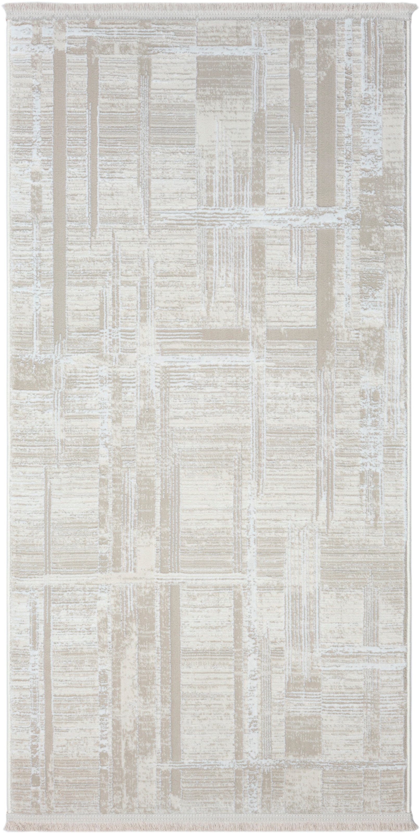 Myflair Möbel & Accessoires Teppich »My Favorite« rechteckig 10 mm Höhe Kurzflor, Retro-Style, mit Fransen, besonders weich