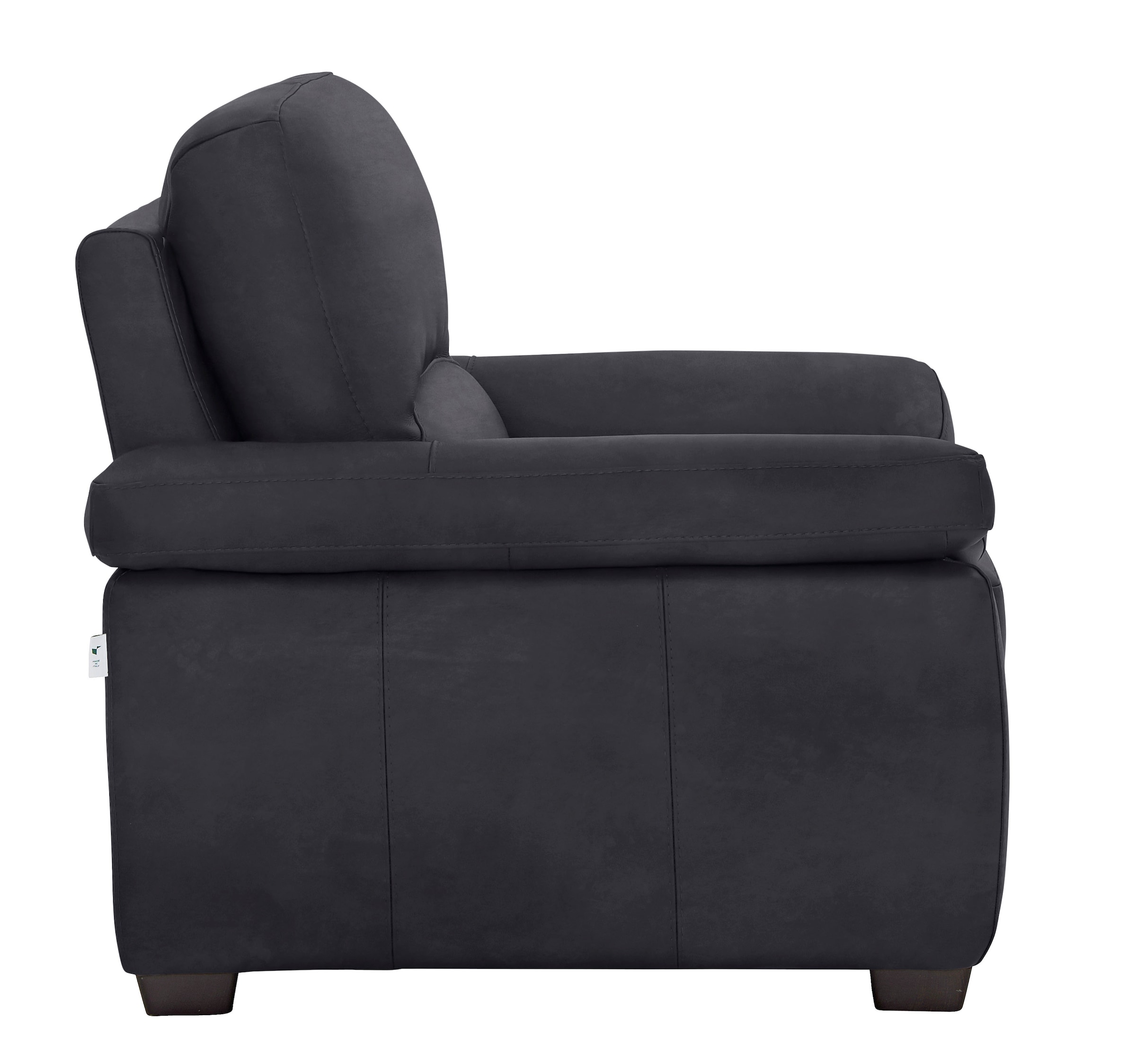 CALIA ITALIA Fauteuil »Gaia, in edlem Design und mit erstklassigem Sitzkomfort« aus pflegeleichtem Luxus-Microfaser Ginevra Hydro Care