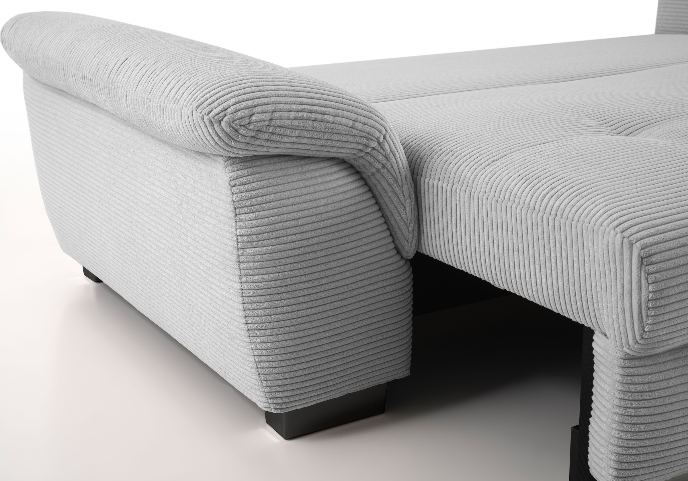 Mr. Couch Ecksofa »Dario, L-Form, mit Bett und Bettkasten« mit Kaltschaum