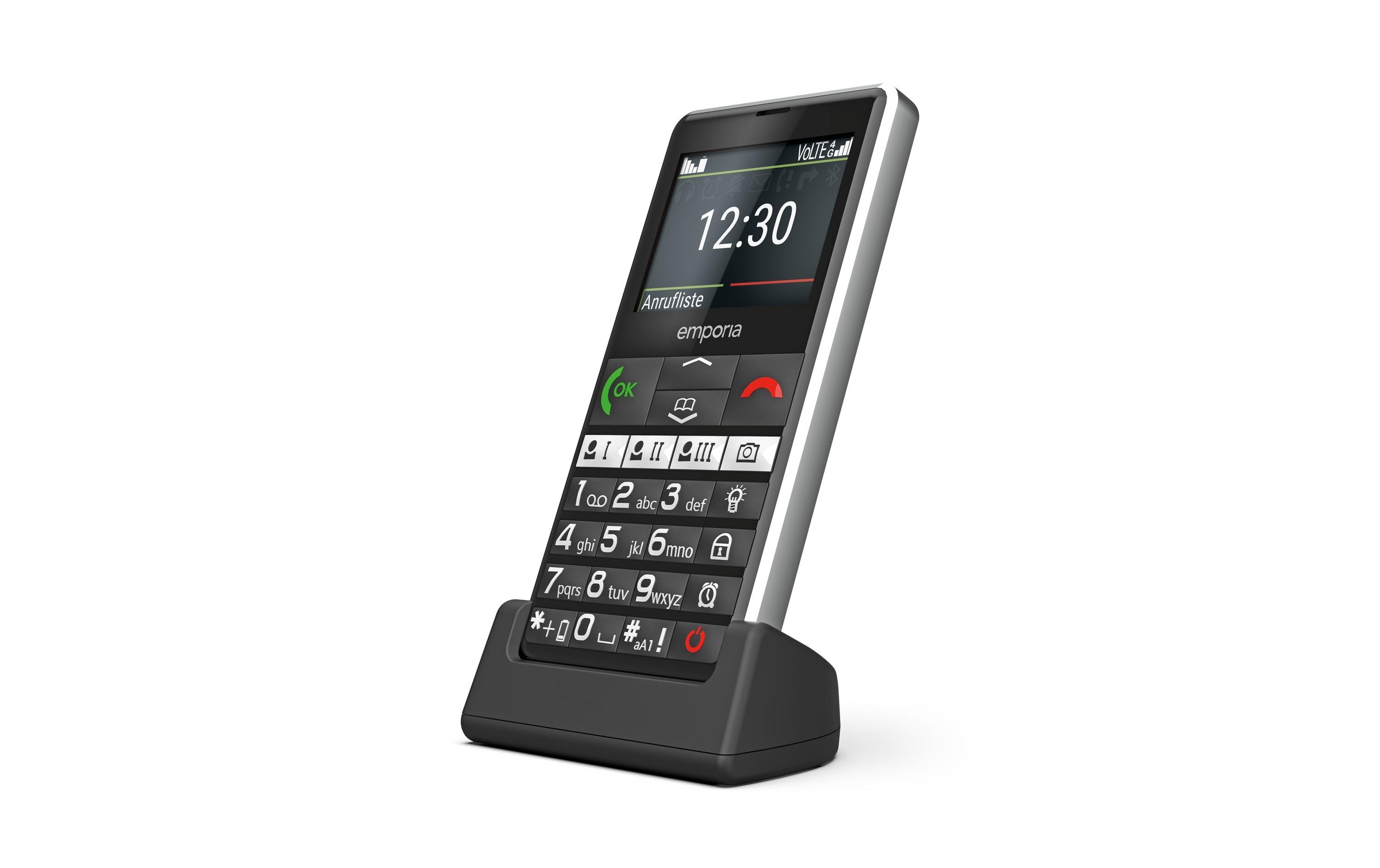 Emporia Seniorenhandy »PURE-LTE V76«, Schwarz