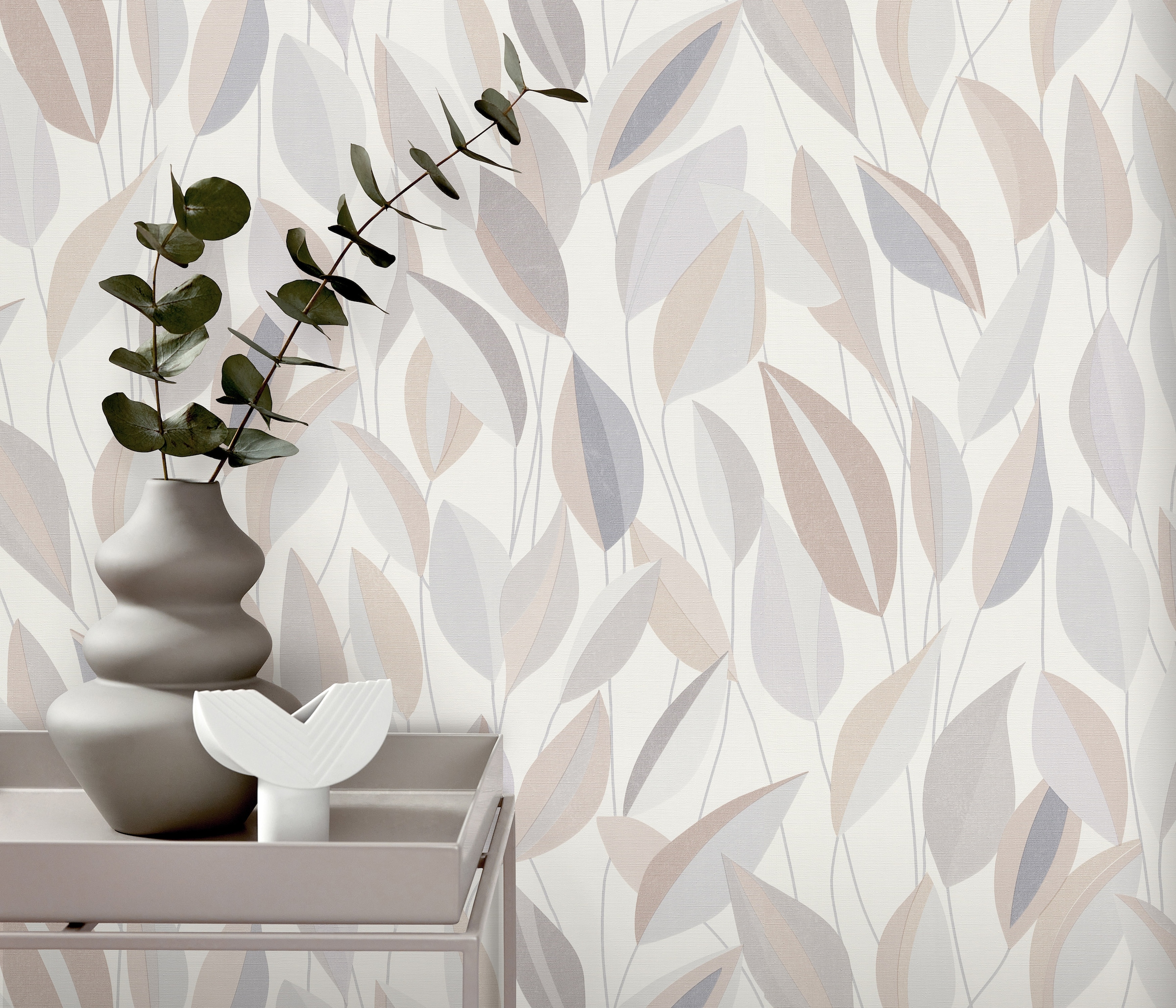 Erismann Vliestapete »Vliestapete FOLIAGE« botanisch | geblümt | tropisch leicht strukturiert Phthalate frei