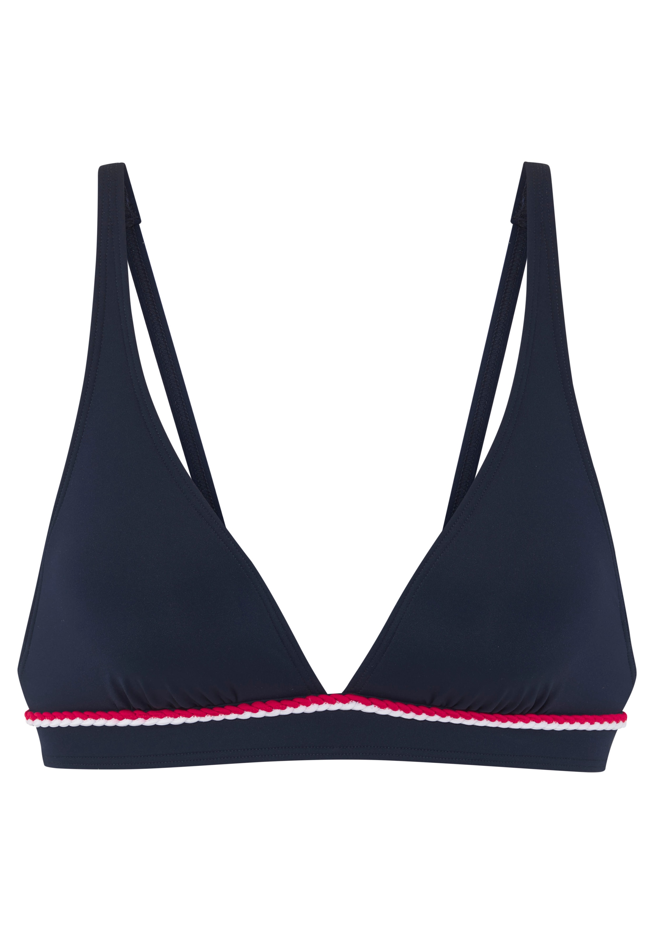 s.Oliver Triangel-Bikini-Top »Junis«, mit geflochtener Kordel