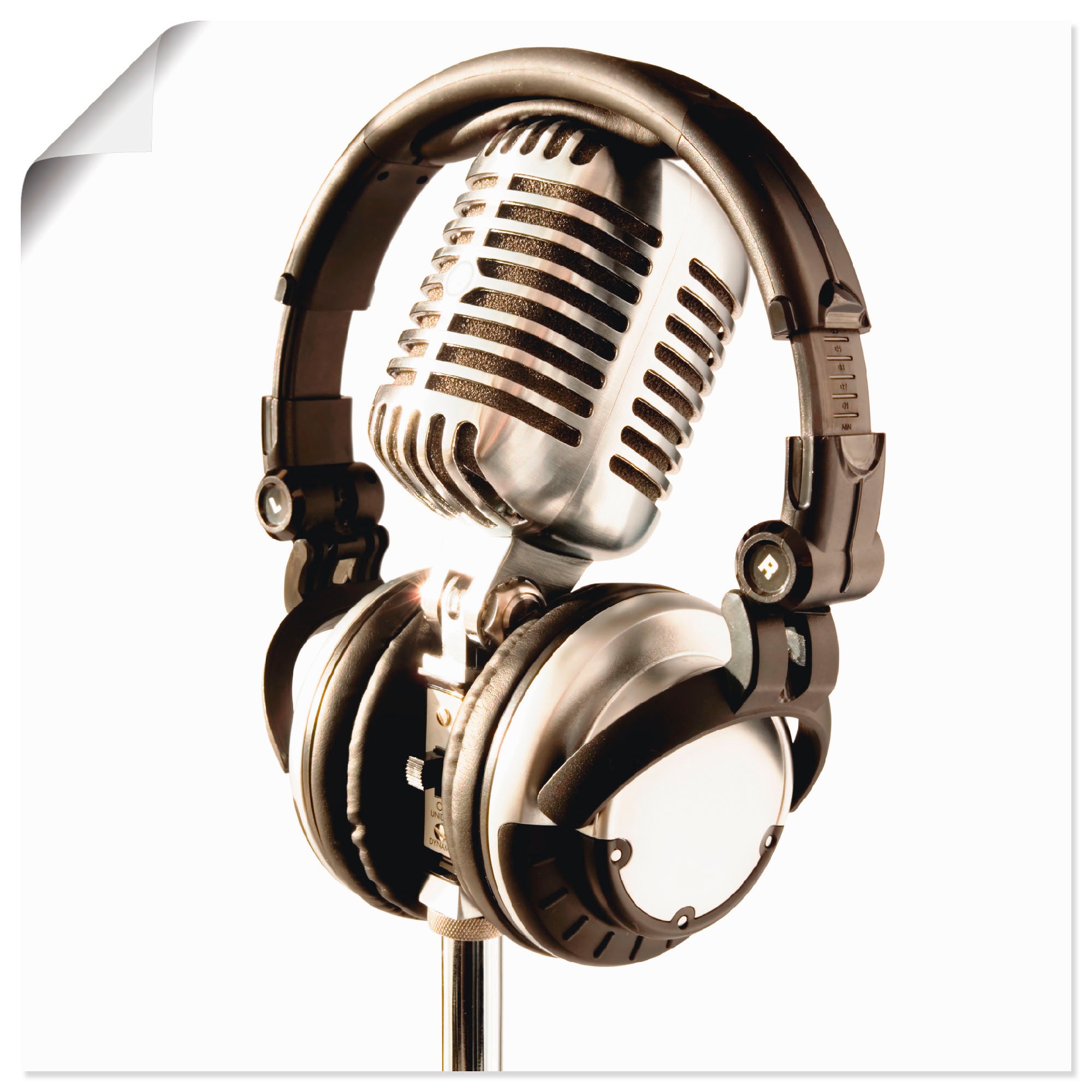 Image of Artland Wandbild »Auf Sendung!!«, Technik, (1 St.), in vielen Grössen & Produktarten - Alubild / Outdoorbild für den Aussenbereich, Leinwandbild, Poster, Wandaufkleber / Wandtattoo auch für Badezimmer geeignet bei Ackermann Versand Schweiz