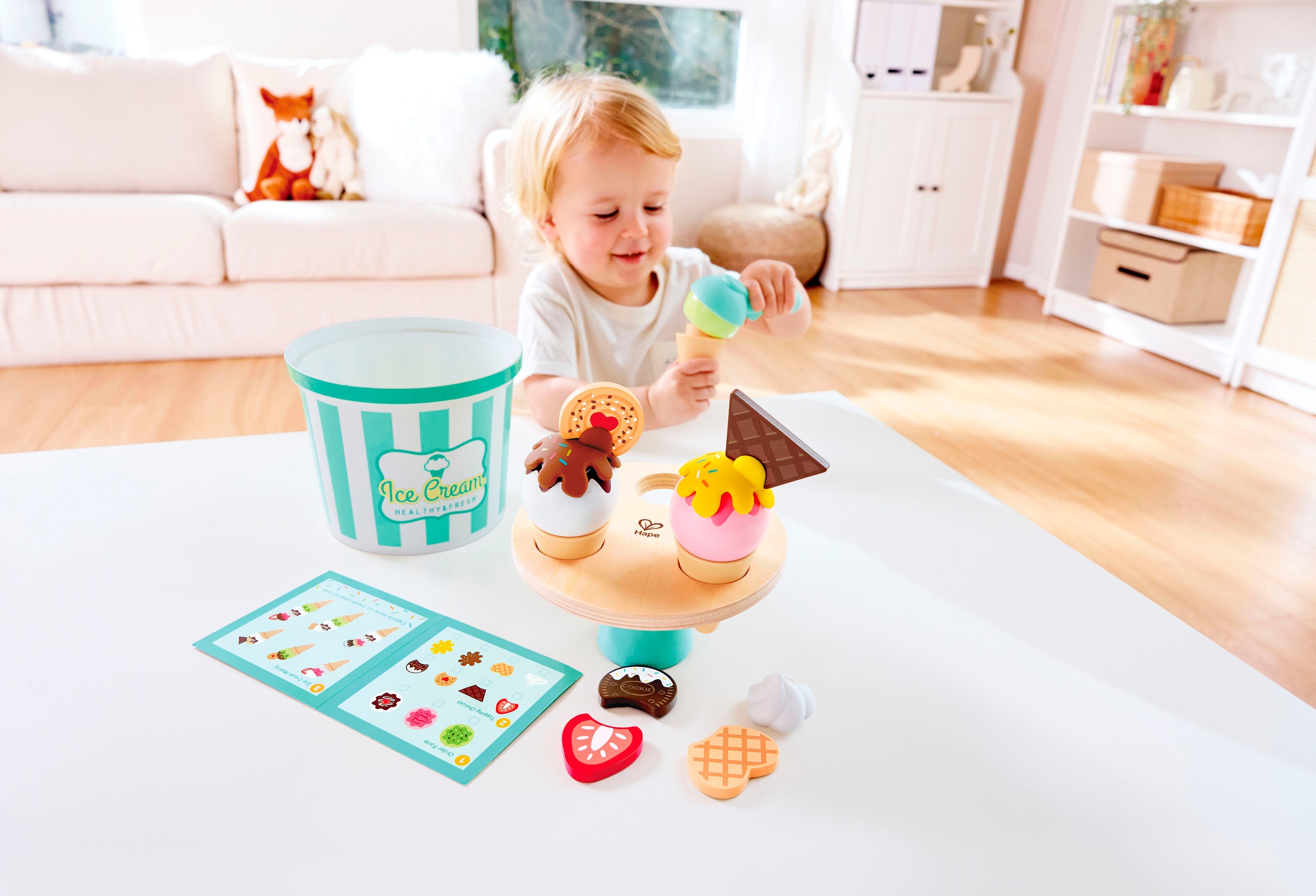 Hape Assortiment pour le magasin »Eiscreme-Set«