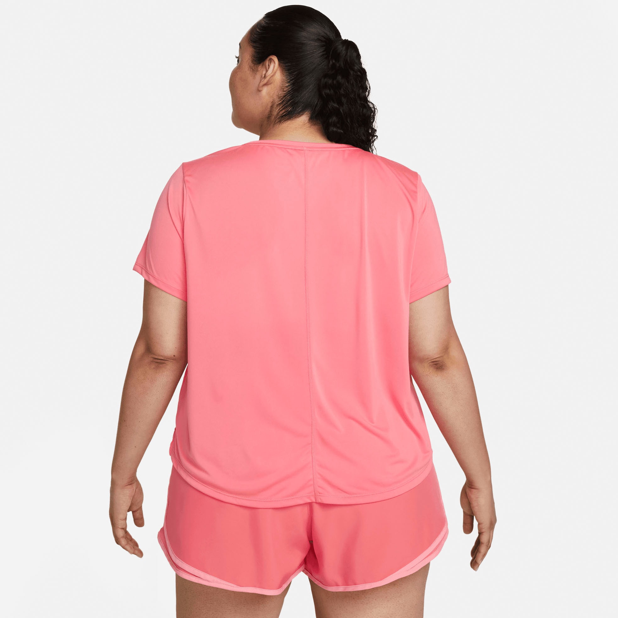 Nike Laufshirt »One Dri-FIT Swoosh Women's Short-Sleeved Top (Plus)«