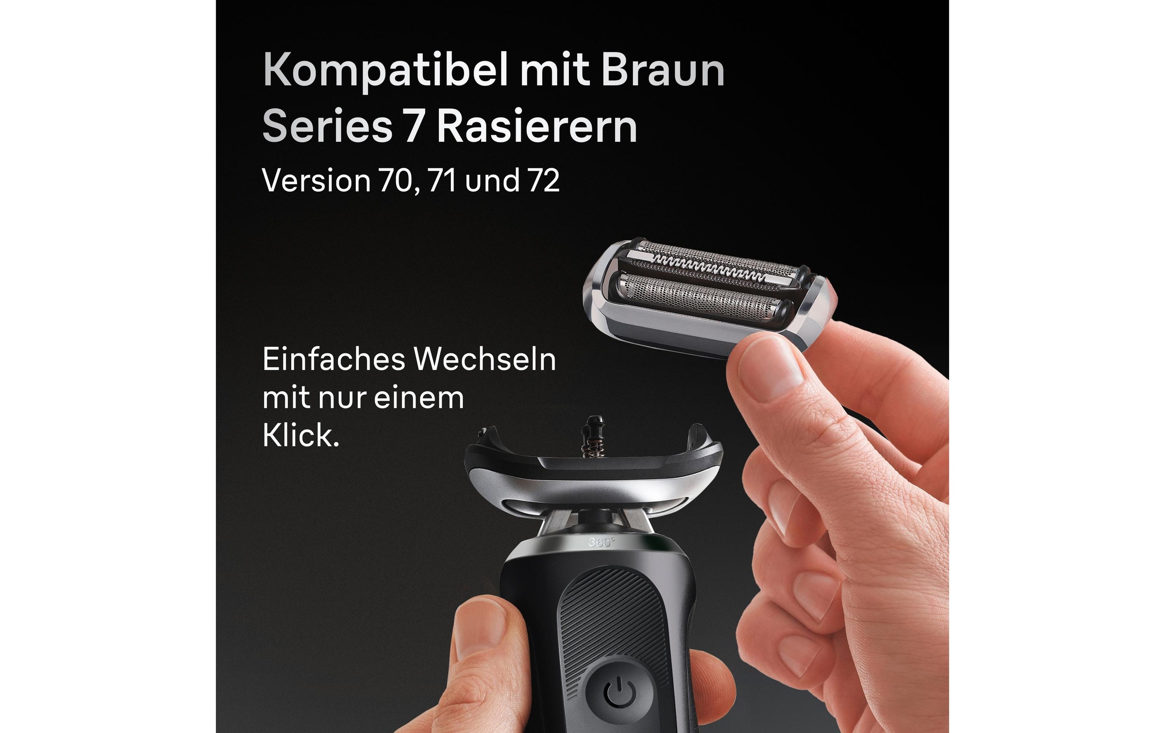 Braun Tête de rasage de rechange »Series 7 Scherkopf 74S«