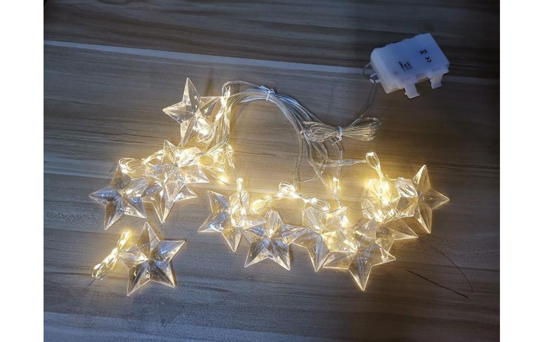   LED-Lichtervorhang »Dameco mit 11 Strängen, 83 LEDs, 80 x« 83 Stk.-flammig