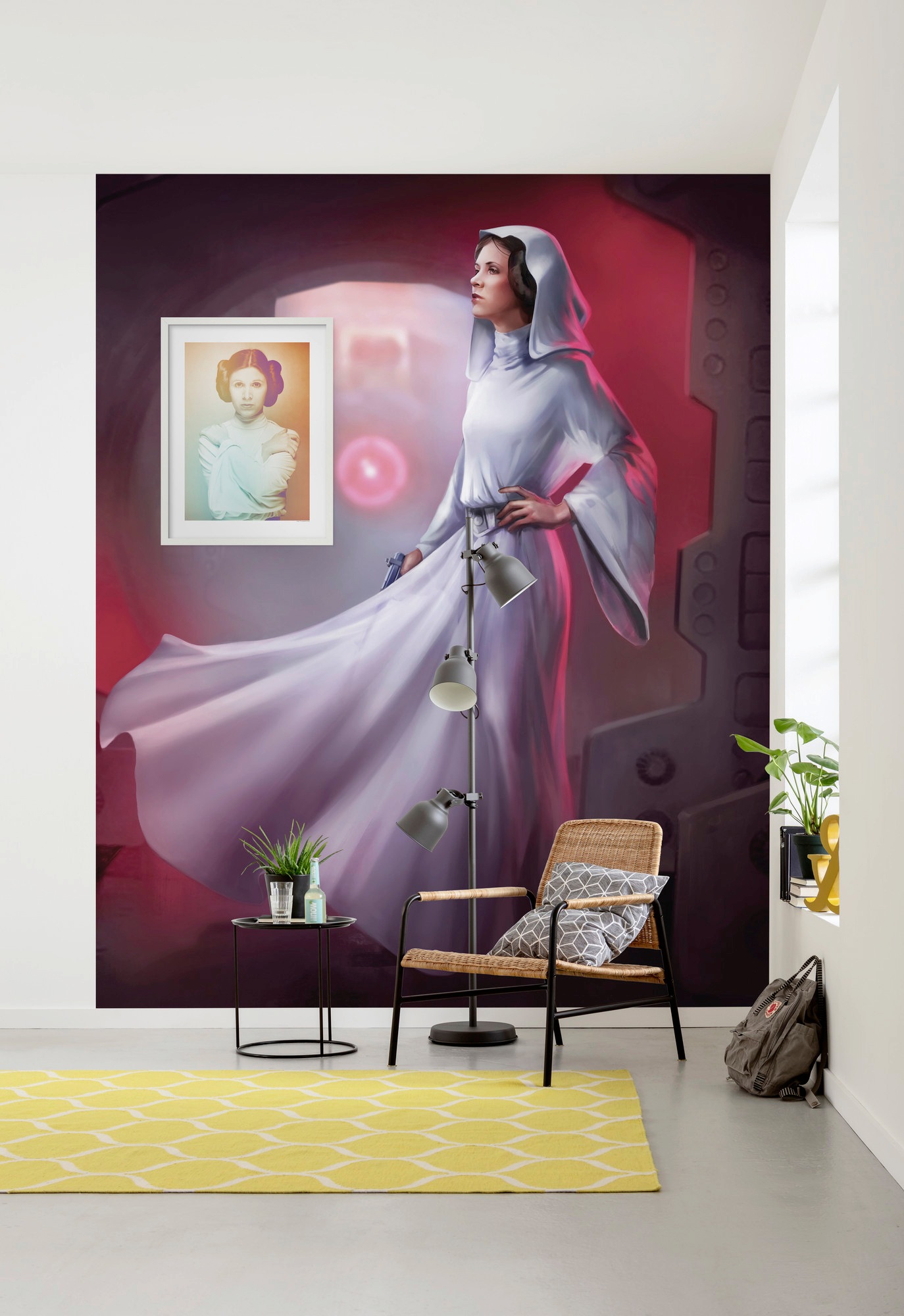 Komar Vliestapete »Digitaldruck Vlies - Star Wars Kylo Vader Shadow - Grösse 200 x 280 cm«, bedruckt, Kinderzimmer
