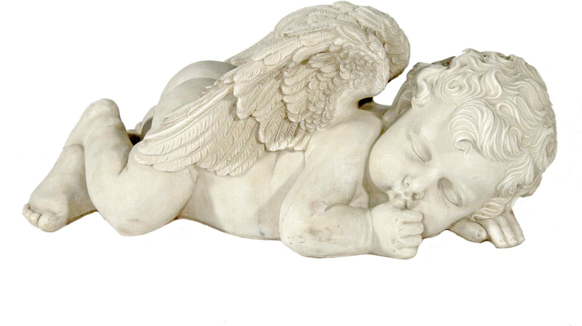 Image of Casa Collection by Jänig Engelfigur »Liegender, schlafender Engel mit Daumen im Mund, B 45 cm«, (1 St.) bei Ackermann Versand Schweiz