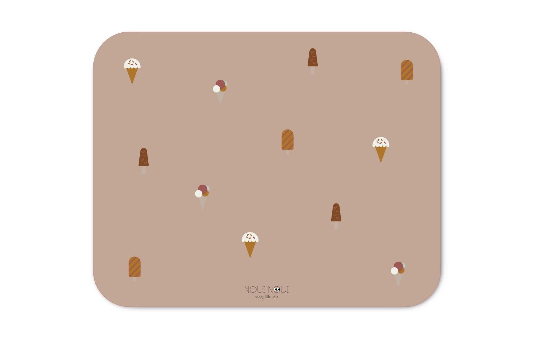 Image of Bodenschutzmatte "Noui Noui Ice Cream Old Rose 120 x 95 cm"
