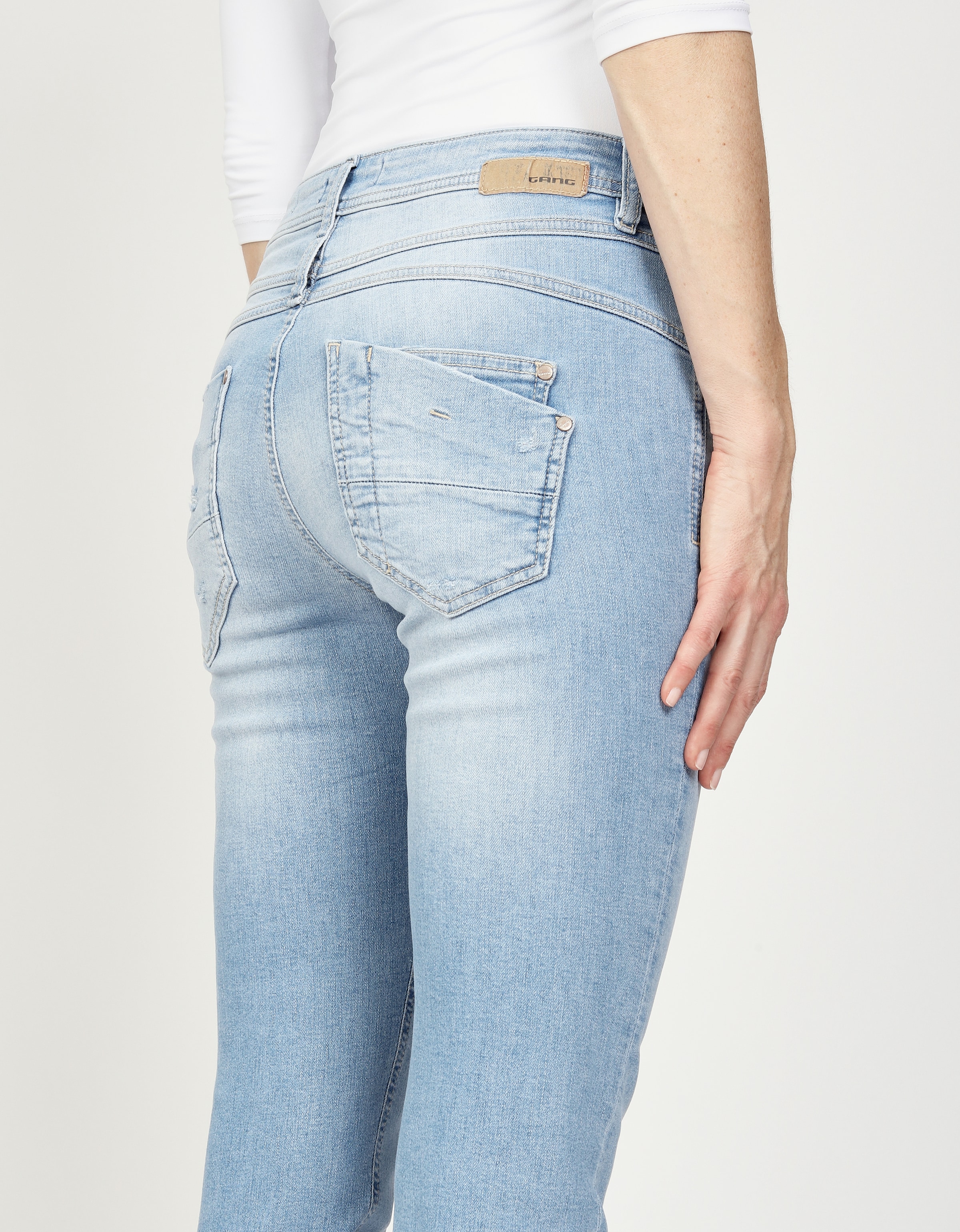 GANG Relax-fit-Jeans »94AMELIE«, mit doppelter rechter Gesässtasche
