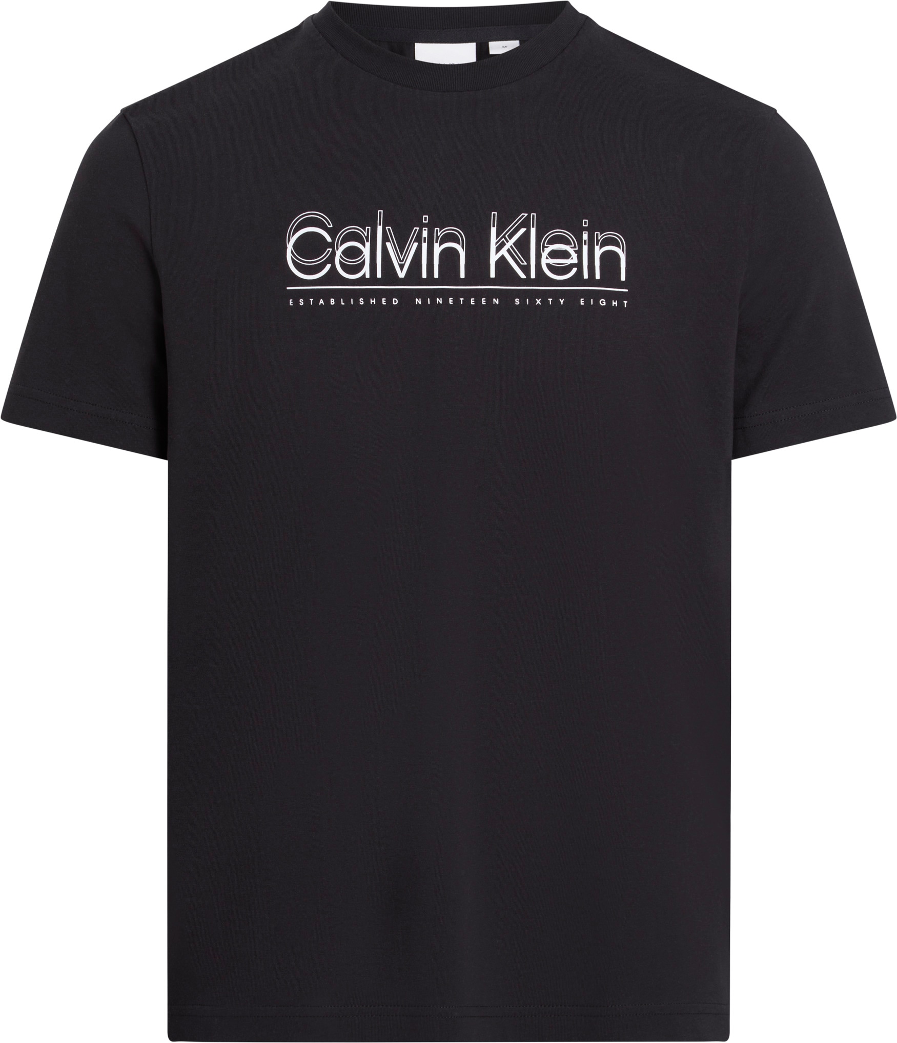 Calvin Klein T-Shirt »CP-DOUBLE LOGO T-SHIRT«, mit grossem Logoschriftzug