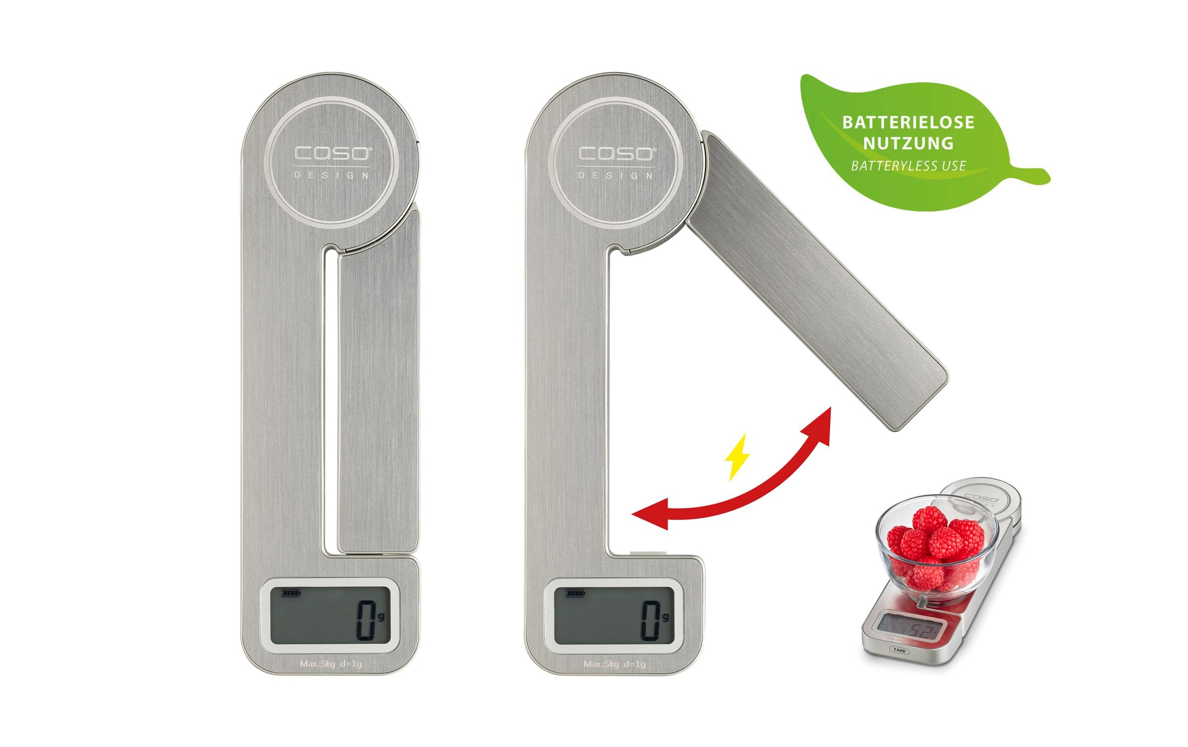 Caso Küchenwaage »Kitchen Ecostyle«