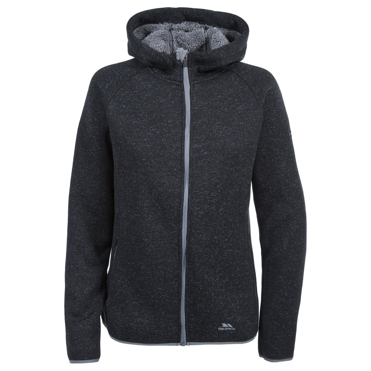 Fleecejacke »Damen Valeo Fleece-Jacke mit Kapuze«