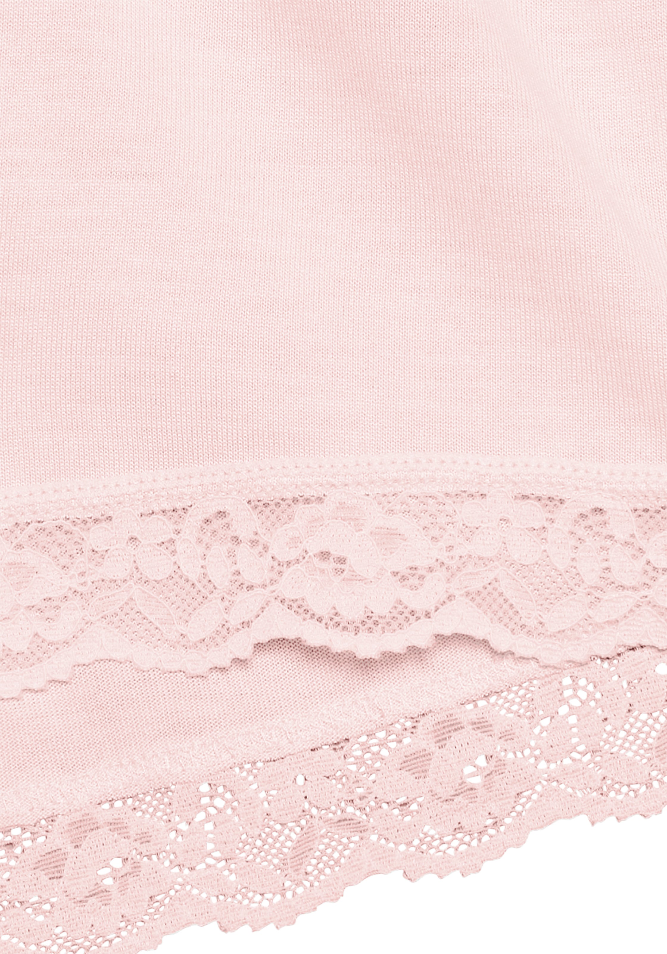 LASCANA Schlafhose  mit Spitzenbesatz am Beinsaum