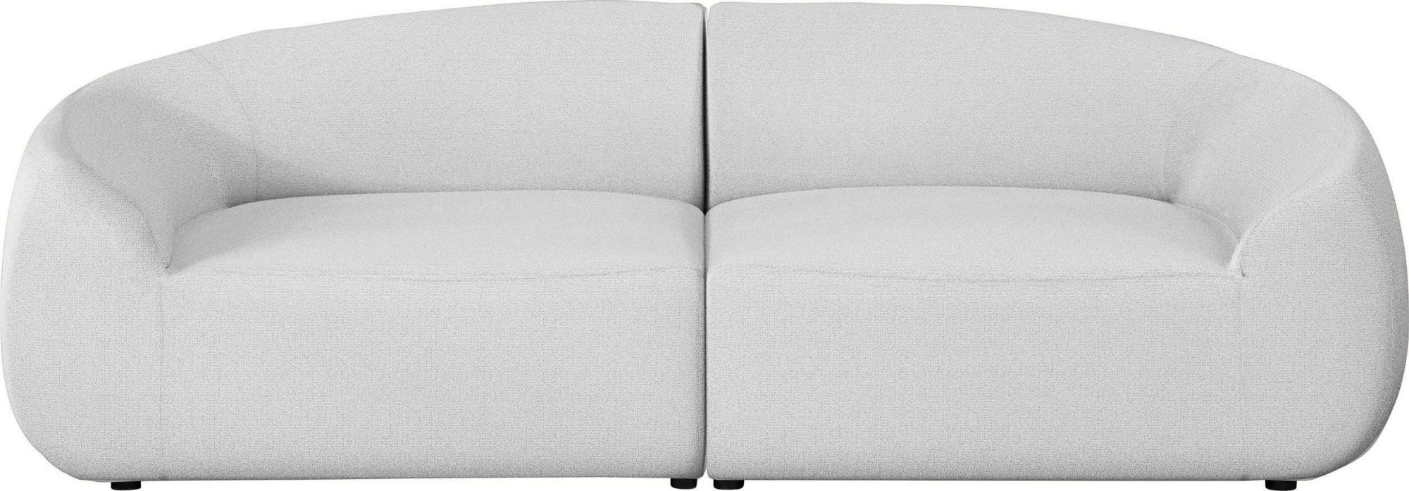 LeGer Home by Lena Gercke Big-Sofa »YANI, Designersofa, organische Form, Masse B/T/H: 240/64/81 cm« mit Wellenunterfederung, auch in Bouclé, passend zur Serie