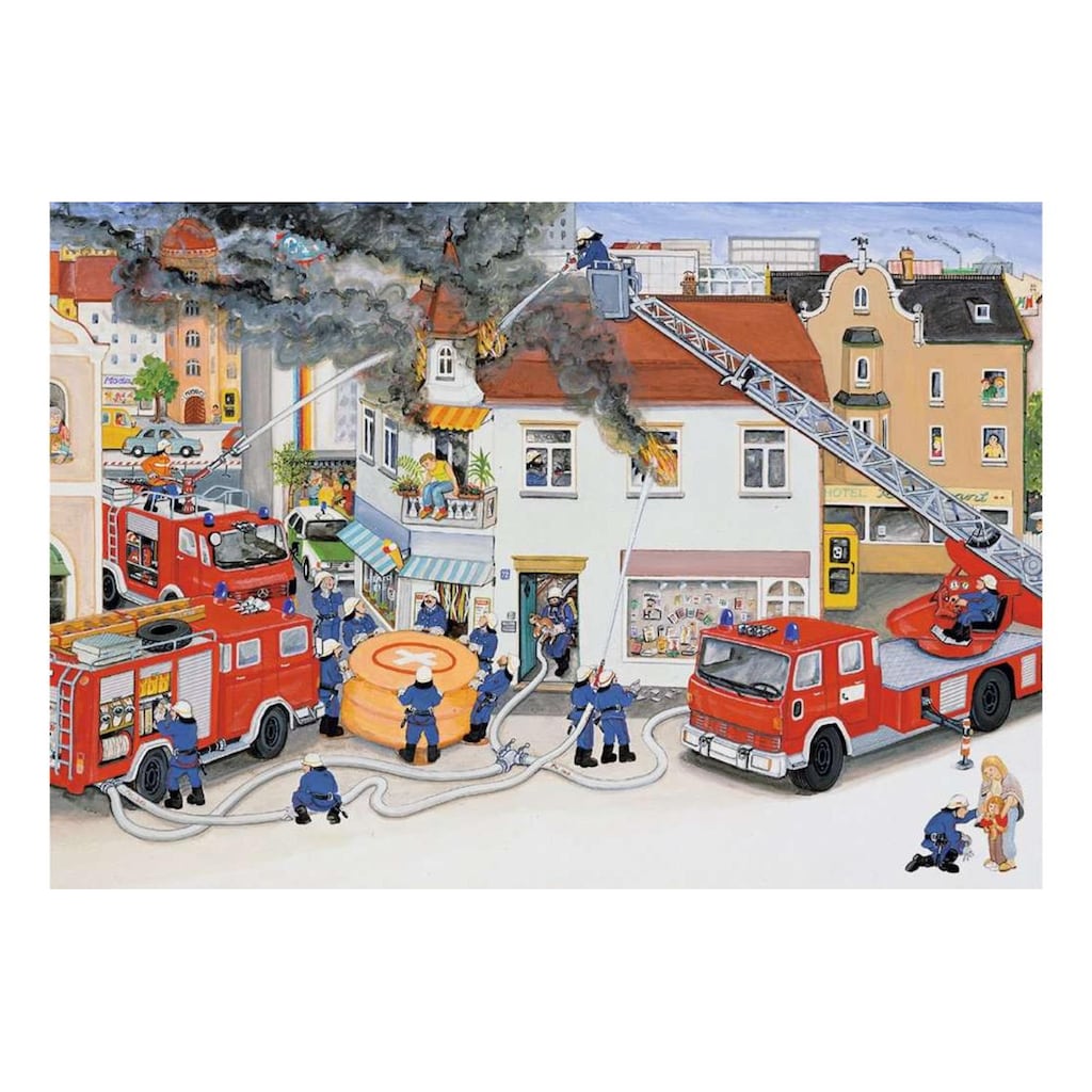 Ravensburger Puzzle »Bei der Feuerwehr«, (24 tlg.)