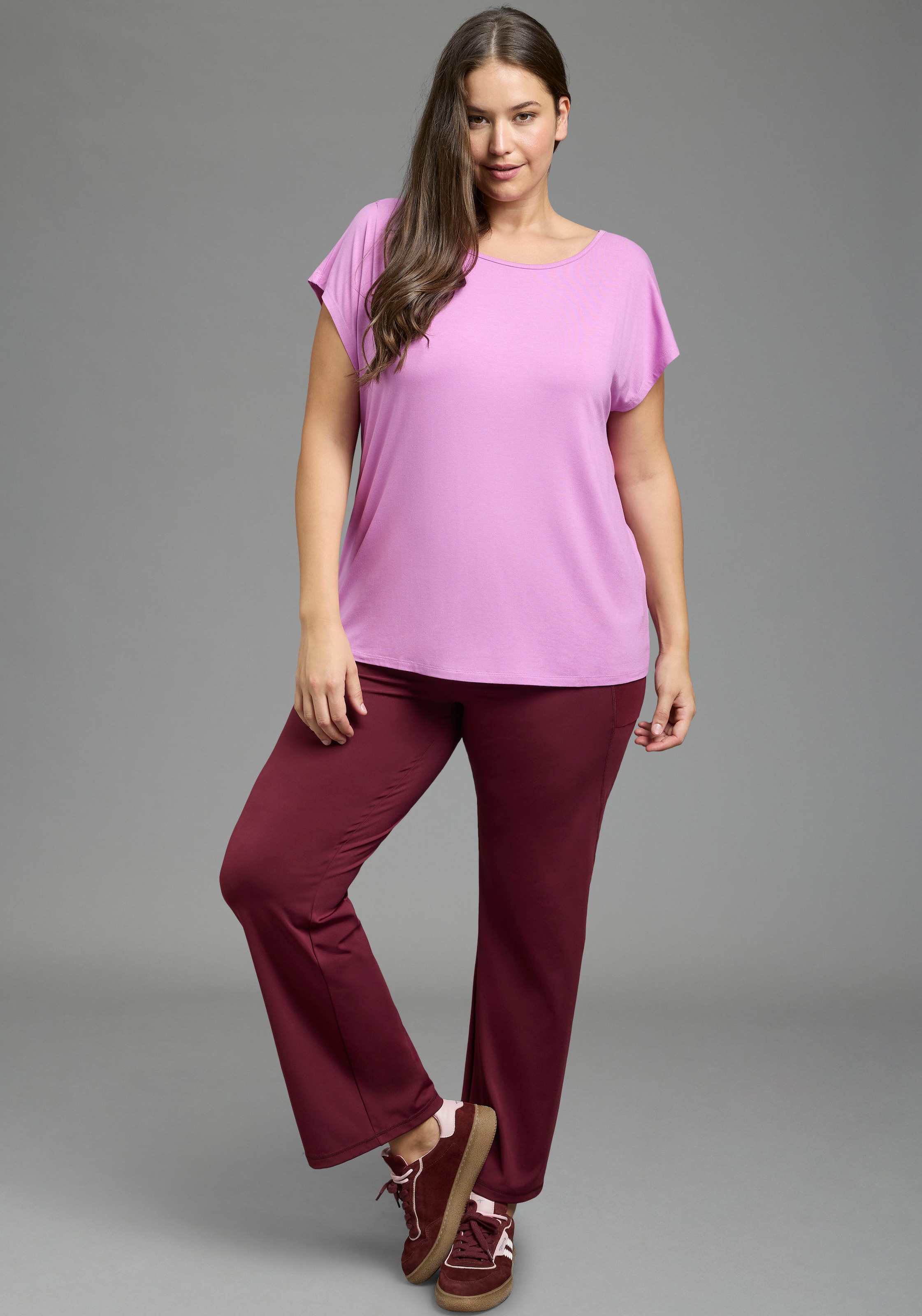 Laura Scott CURVE Leggings »Grosse Grössen«  viele Teilungsnähte für gute Passform