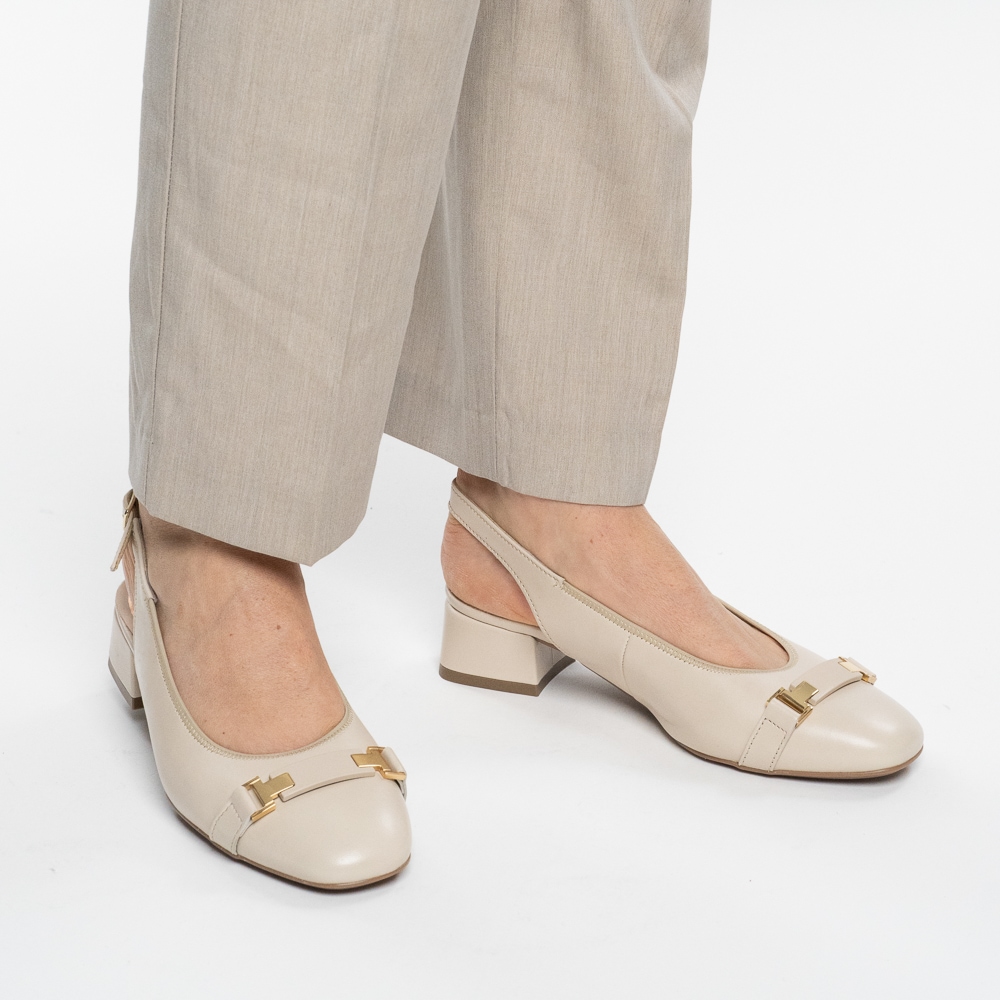 Ara Pompes à sling »GRAZ«  , talon bloc, chaussure business, avec boucle réglable, largeur H