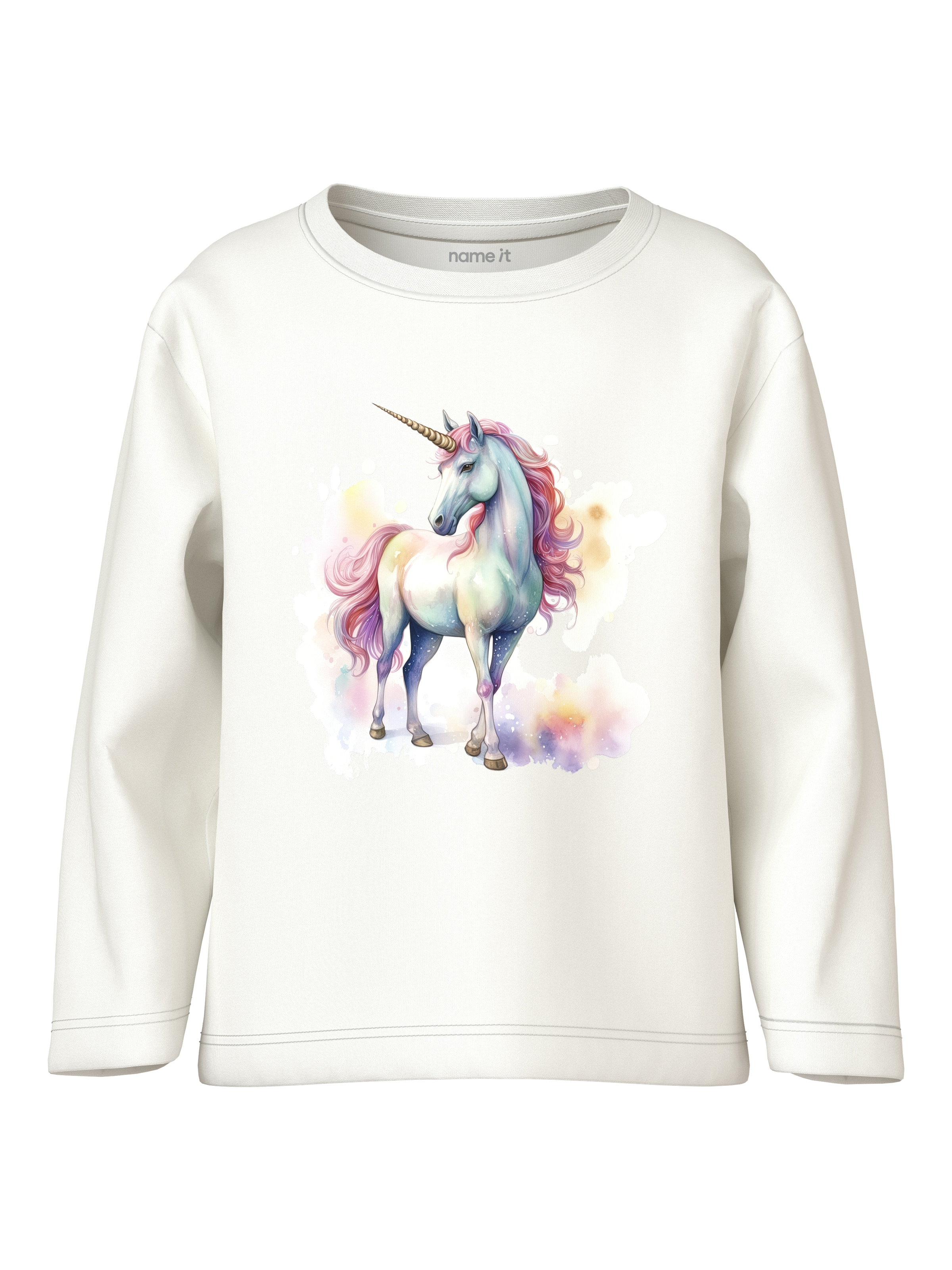 Image of Name It Langarmshirt "NMFVOTEA LS NREG TOP" mit tollen Tiermotiven