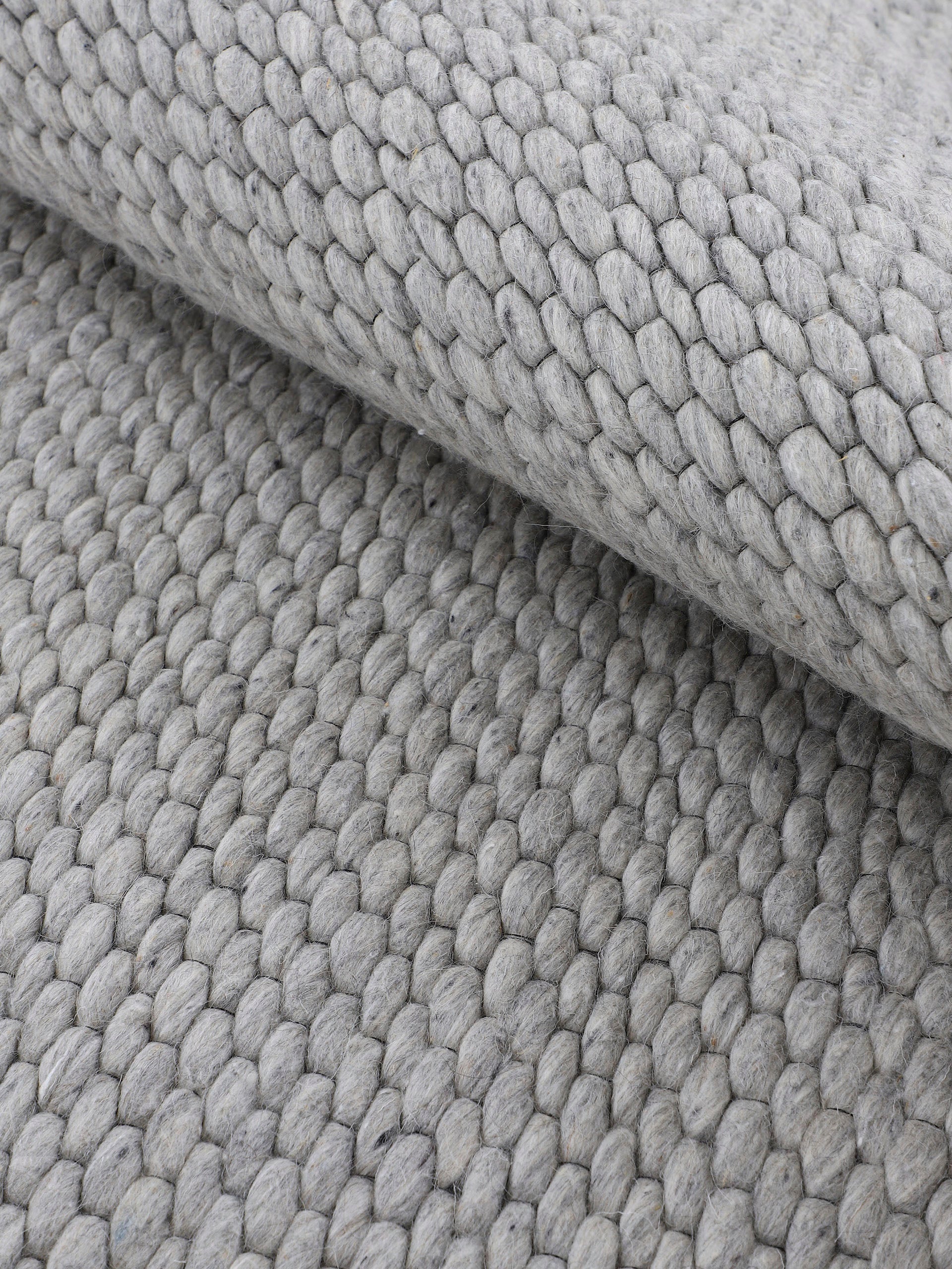 carpetfine Wollteppich »Sina«, rechteckig, Handweb & jetzt reine handgewebt, meliert, kaufen weich Teppich, Wolle, kuschelig