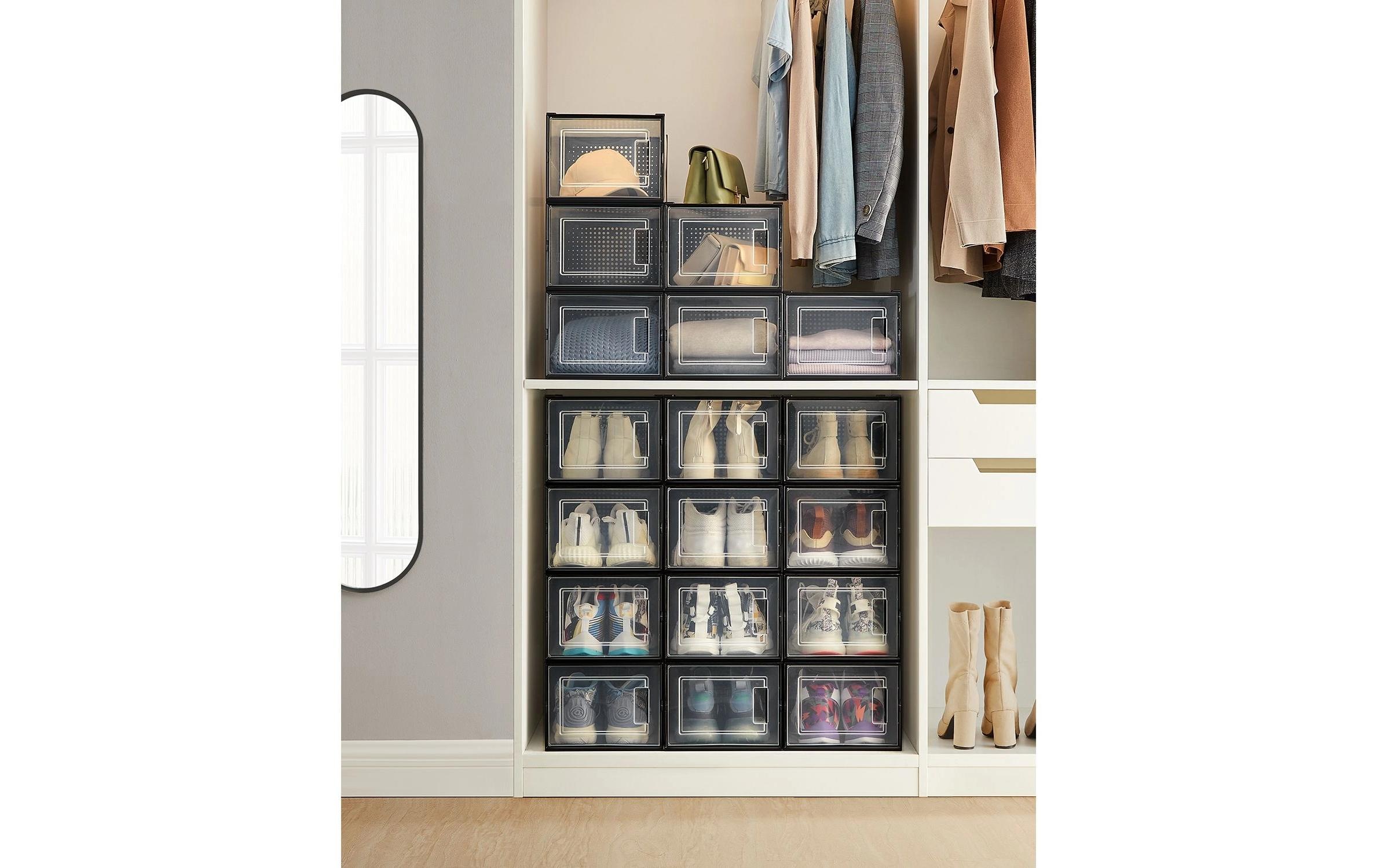 SONGMICS Boîte à chaussures »18er Pack, faltbar«