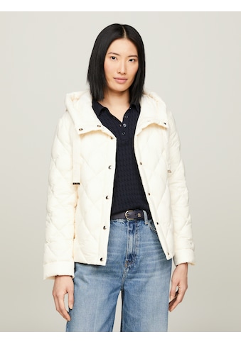 Steppjacke »CLASSIC LW DOWN QUILTED JACKET«, mit Kapuze