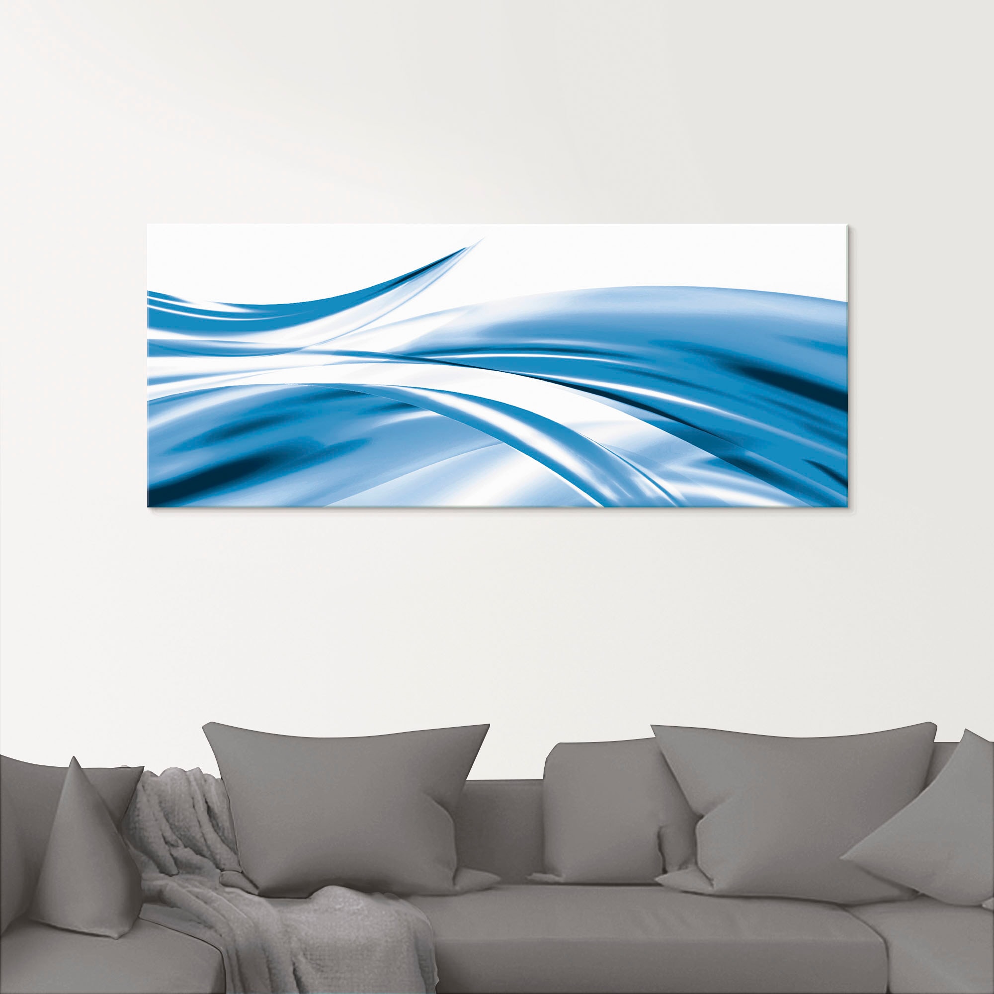 Artland Glasbild »Schöne Welle - Abstrakt«, Gegenstandslos, (1 St.), in verschiedenen Grössen