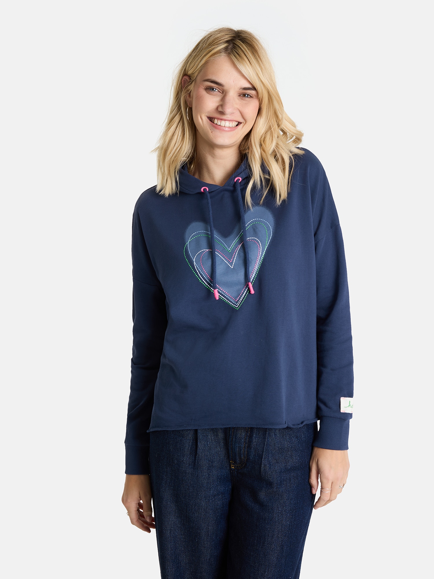 Lieblingsstück Sweat à capuche »CyrenaL«, aus reiner Baumwolle
