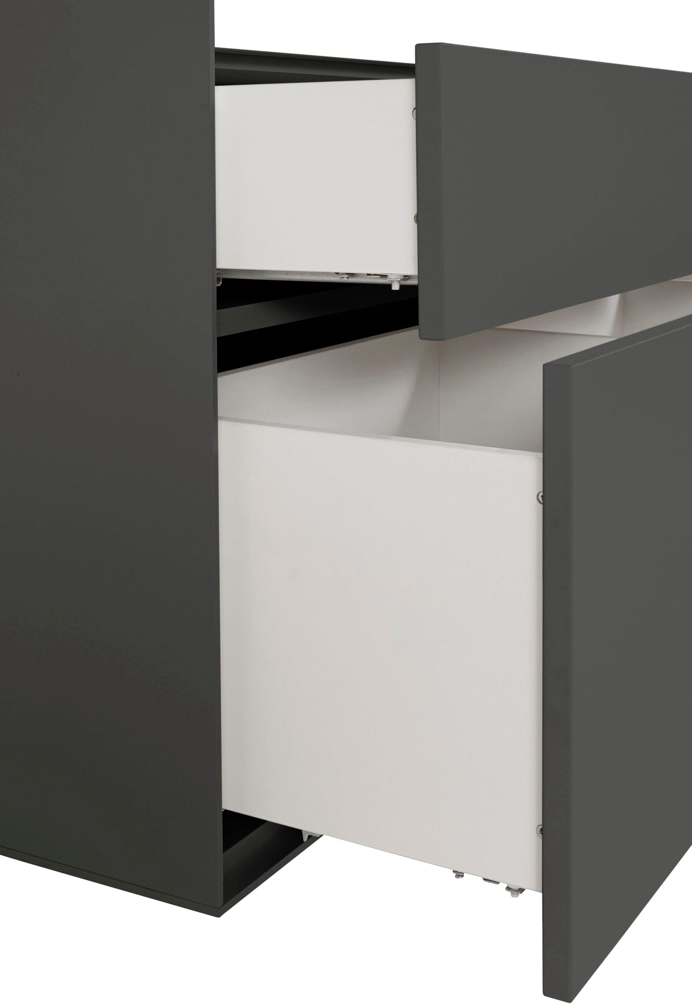 LeGer Home by Lena Gercke Sideboard »Essentials«, Breite: 112cm, MDF lackiert, Push-to-open-Funktion