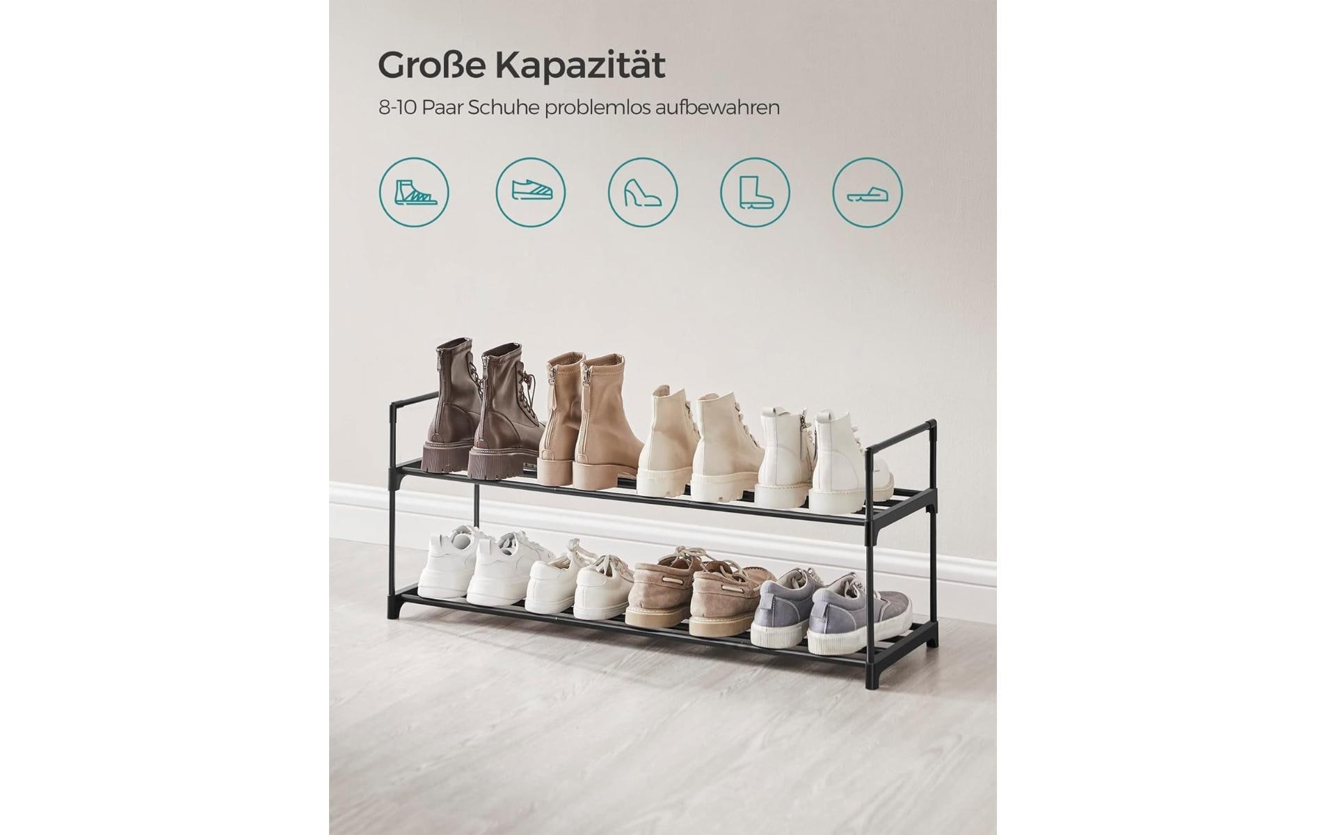 SONGMICS Schuhregal »92 x 30 x 34 cm«