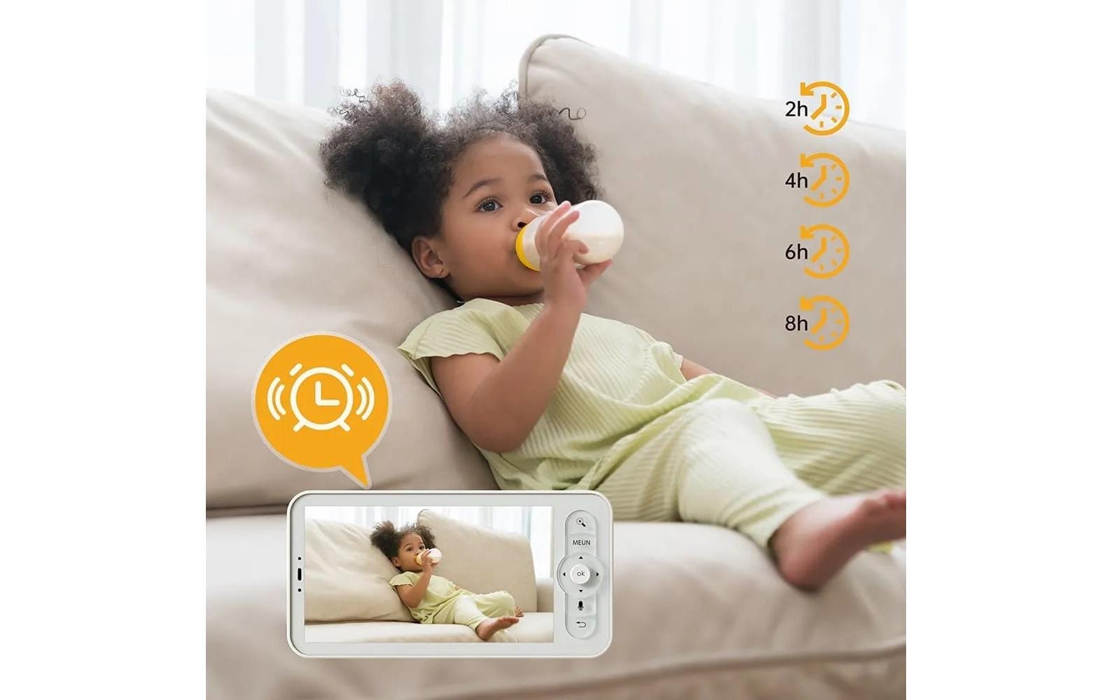   Babyphone vidéo »Arenti AINanny 2 Kamera Set«