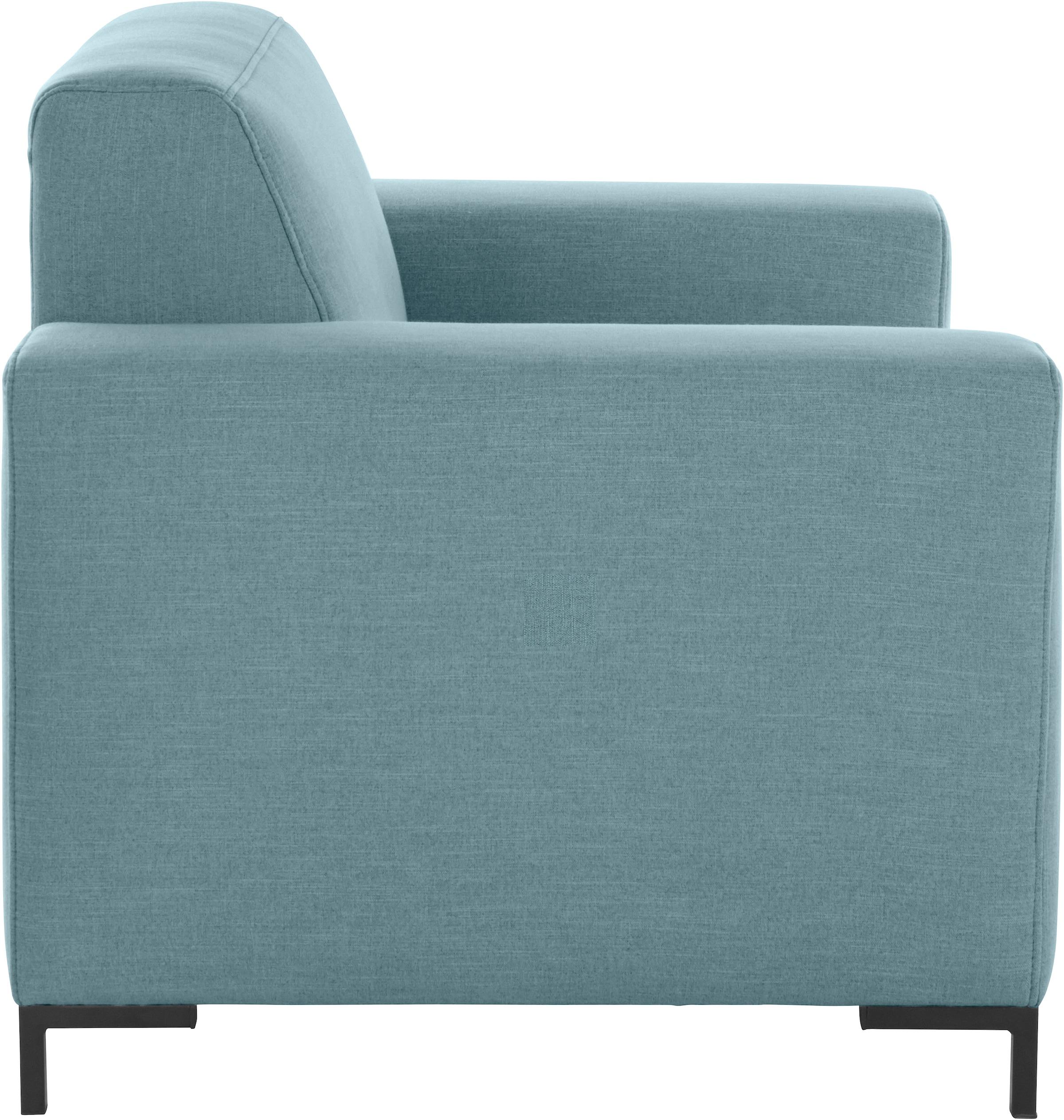 GOODproduct Sessel »Grazzo«, hochwertige Stoffe aus recyceltem Material, Steppung im Sitzbereich