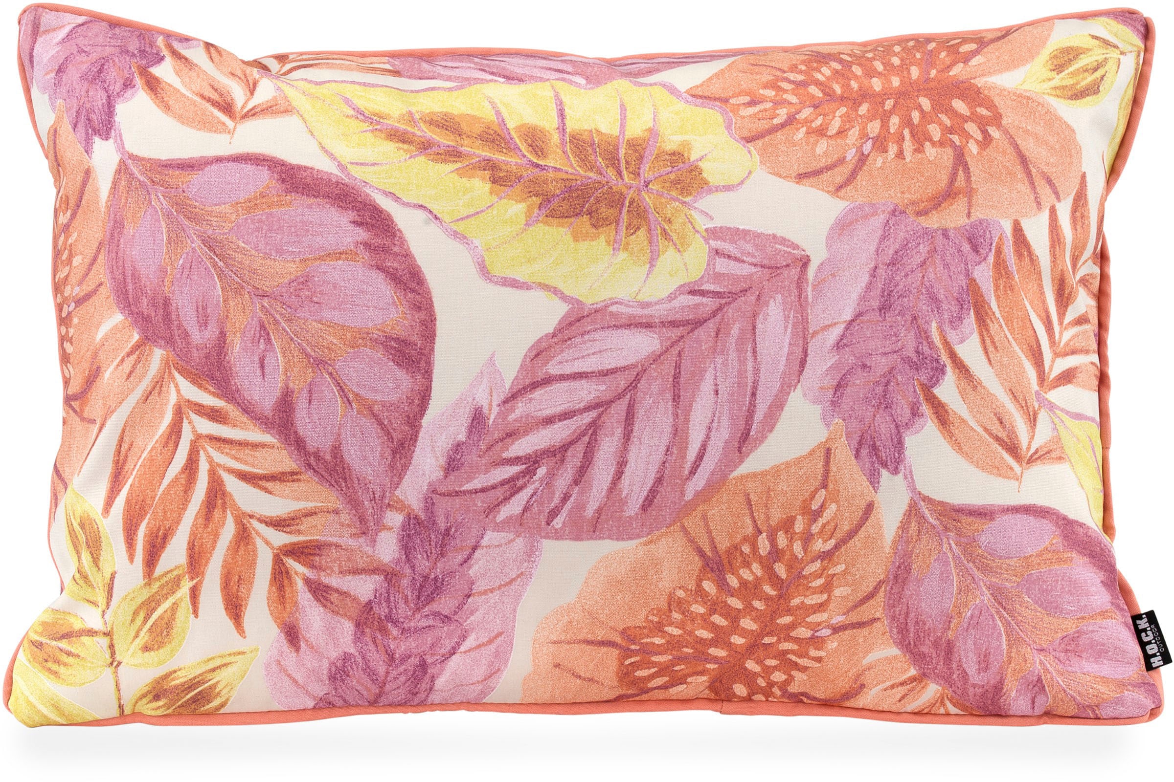 Image of H.O.C.K. Dekokissen "Tropical" Kissenhülle mit Füllung, 1 Stück