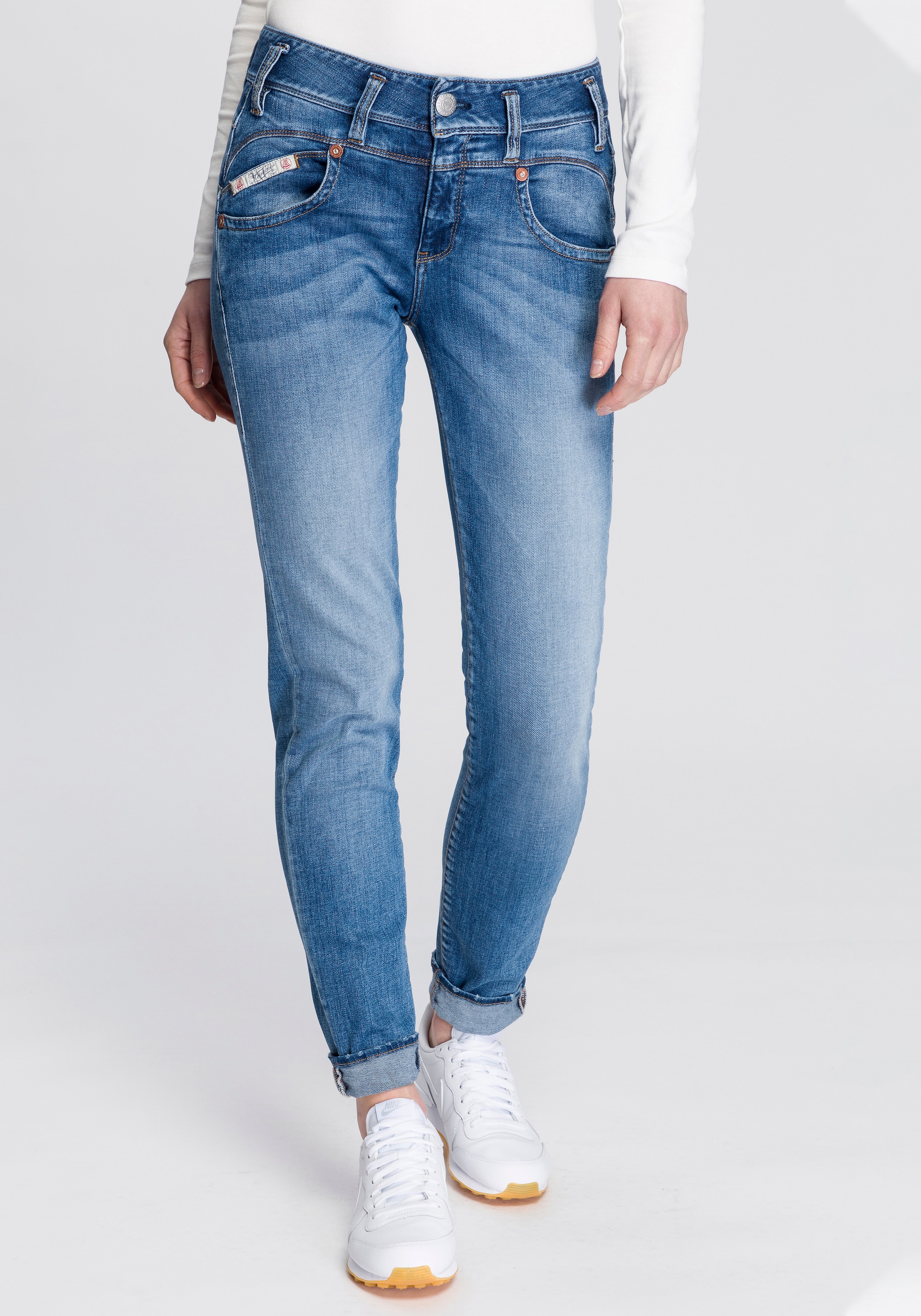 Slim-fit-Jeans »PEARL SLIM ORGANIC«, umweltfreundlich dank Kitotex Technology