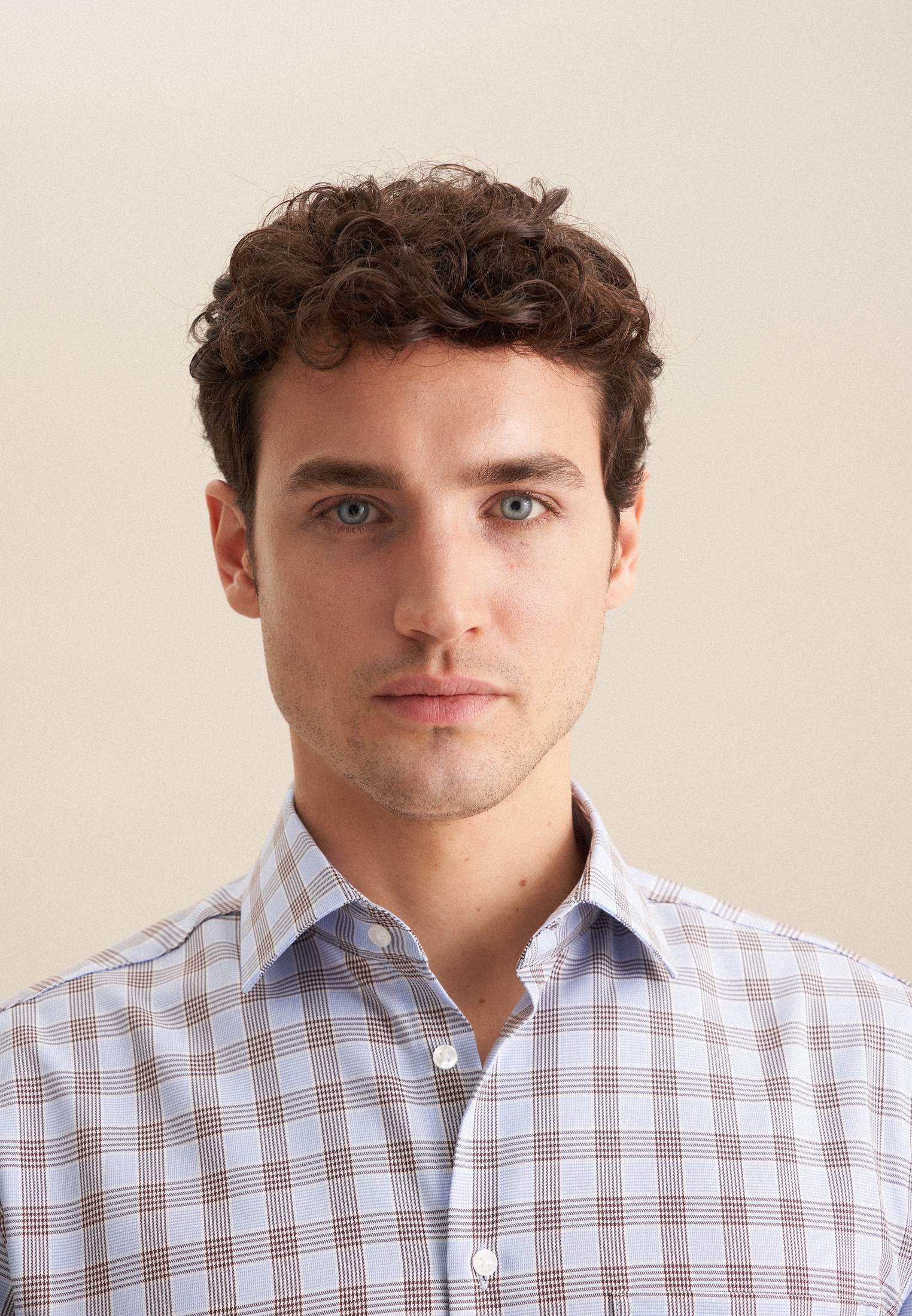 seidensticker Businesshemd »Regular«, Regular 1/1 Kentkragen Karo
