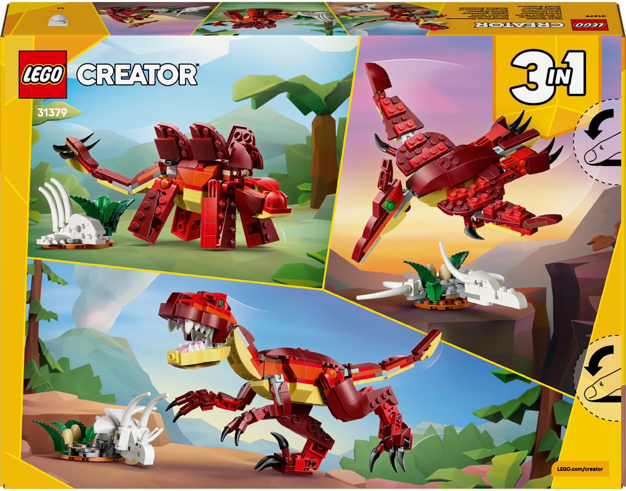 LEGO® Pions de construction »Wilder Dinosaurier (31379), LEGO Creator« Made in Europe