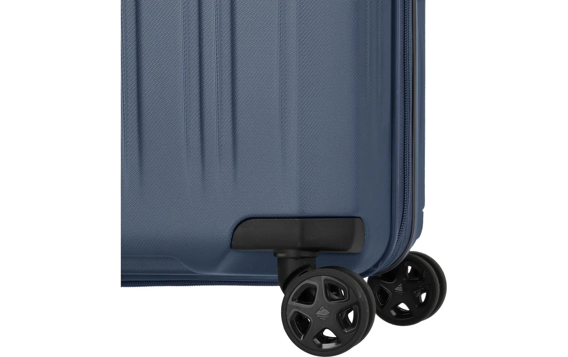 travelite Trolley »DYNAMIIC Reisekoffer Hartschale« 37 litre 4 Rollen ABS-Hartschale und Volumenerweiterung