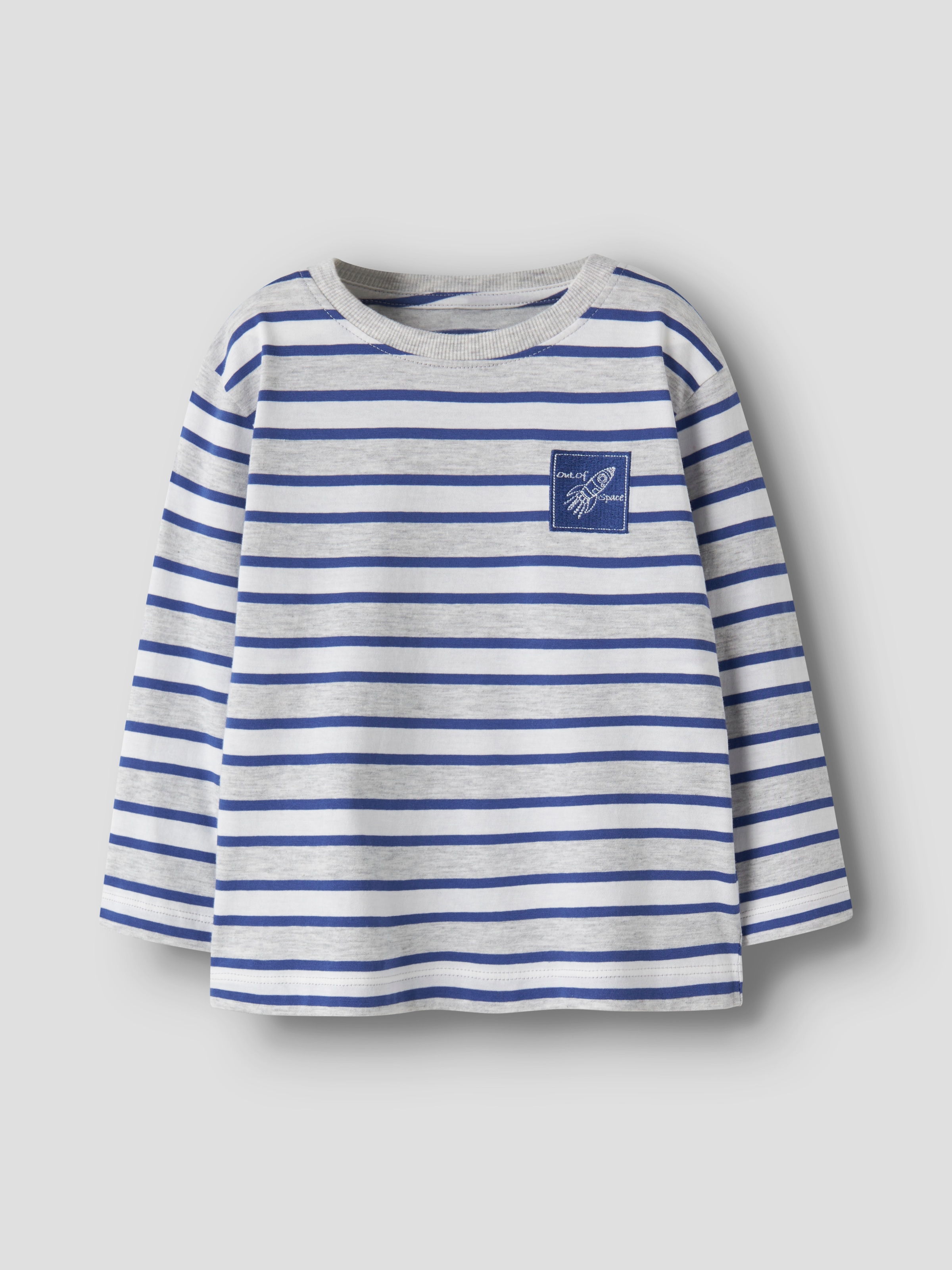 Name It T-shirt à manches longues »NMMKRISTIAN LS NREG TOP PB« coton, coupe régulière