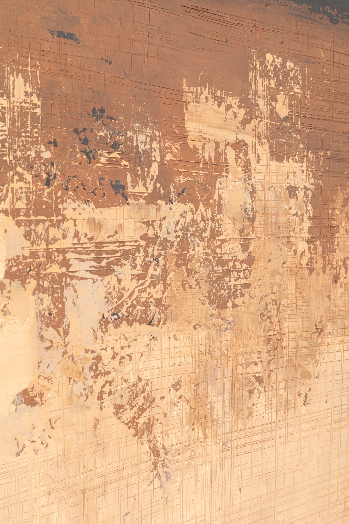 Kare Design Tableau avec cadre »Gerahmtes Bild Silence Braun 120x120cm«