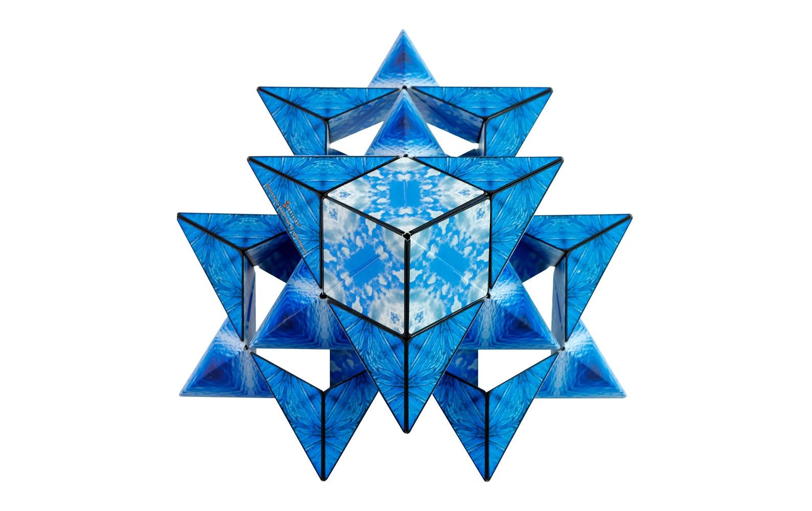 3D-Puzzle »Cube Blue Planet«