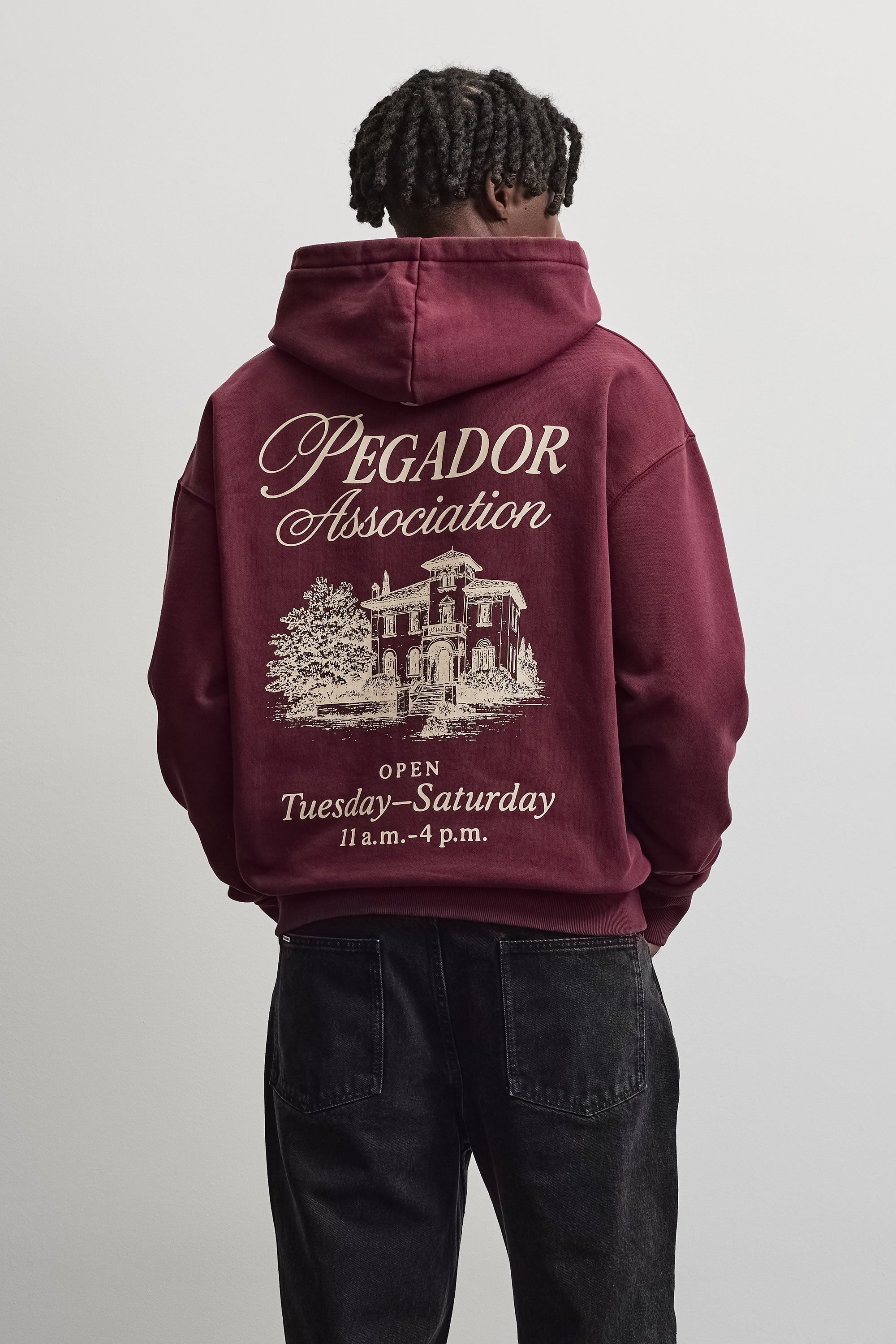 PEGADOR Sweat à capuche »Carloforte Oversized Hoodie«, mélange de coton, oversize
