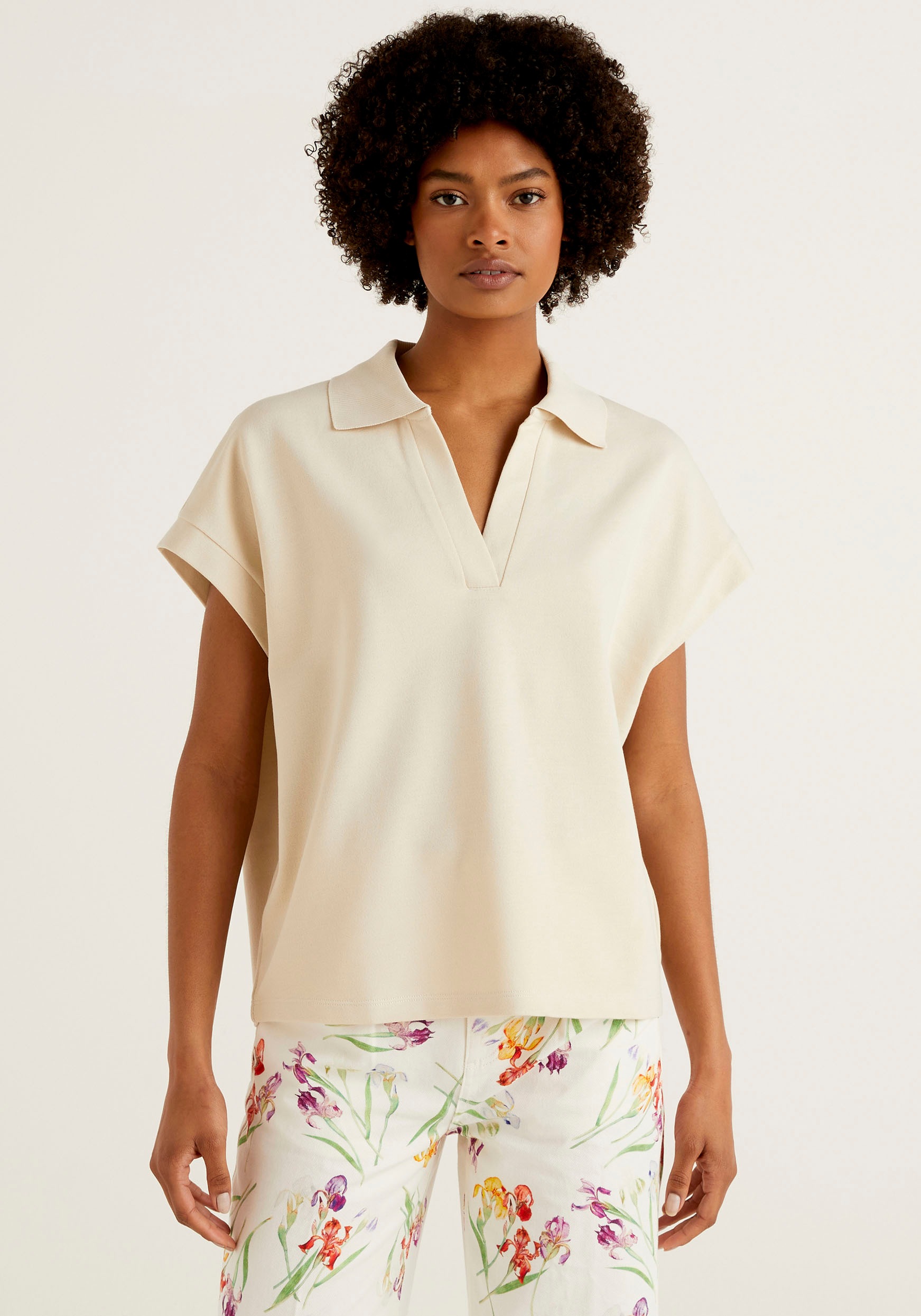 Image of United Colors of Benetton Poloshirt, für coole Oversize-Looks bei Ackermann Versand Schweiz